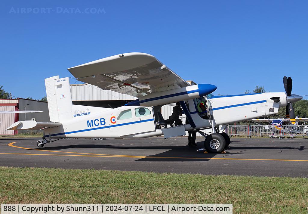 888, Pilatus PC-6/B2-H4 Turbo Porter C/N 888, Exhibited during French Young Pilot Tour 2024...