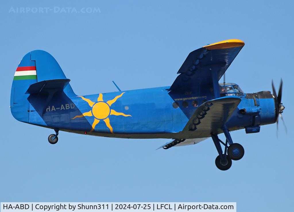 HA-ABD, 1989 Antonov An-2P C/N 1G235-21, Participant of the French Young Pilot Tour 2024