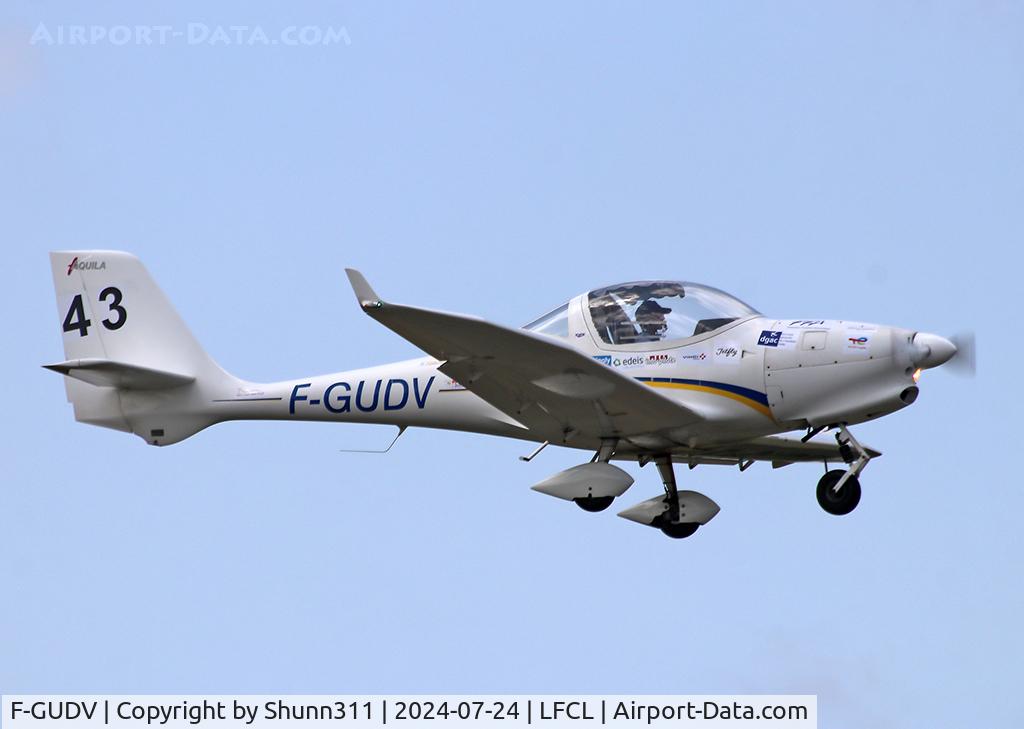F-GUDV, Aquila A210 (AT01) C/N AT01-131, Participant of the French Young Pilot Tour 2024