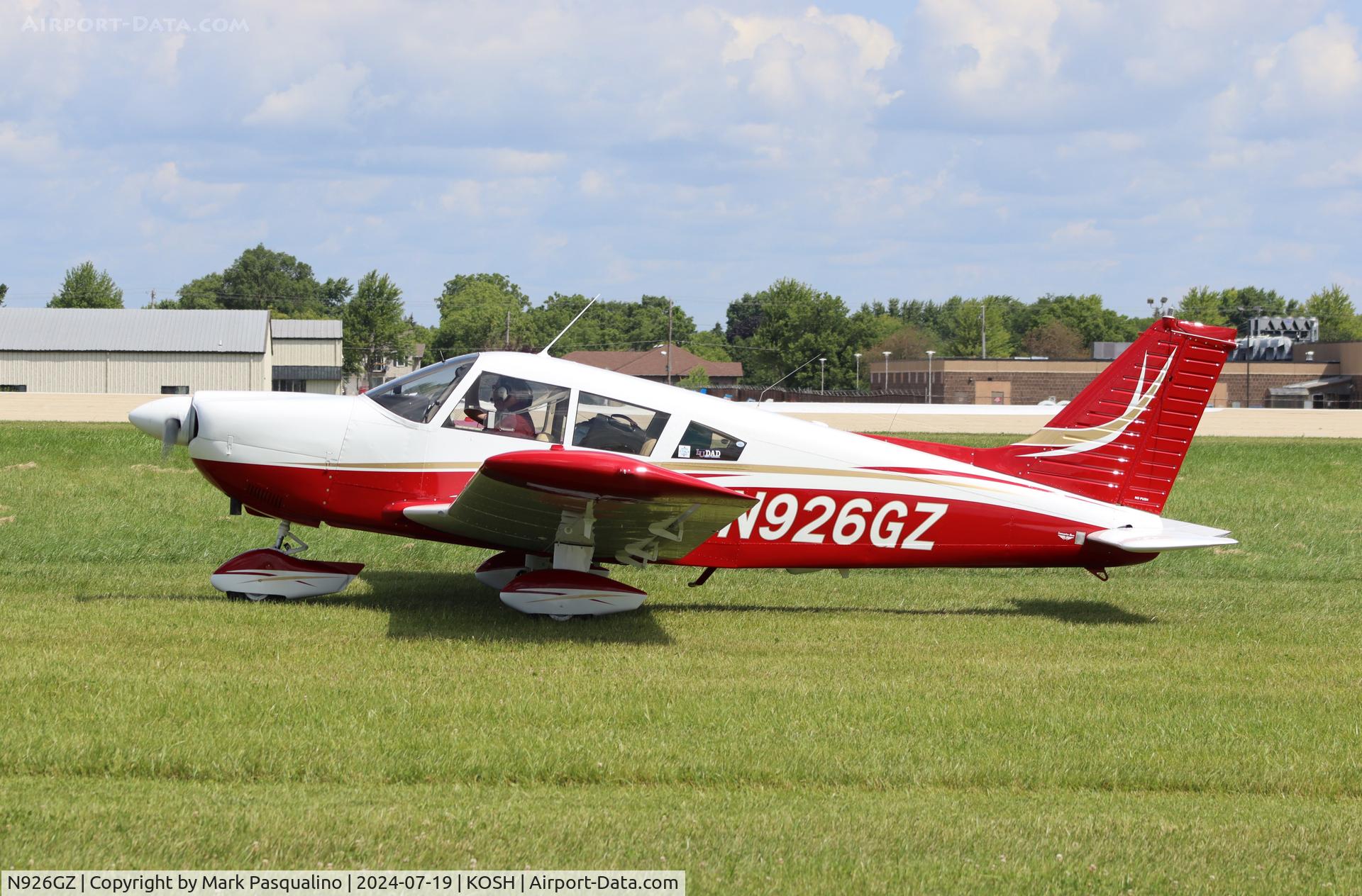 N926GZ, Piper PA-28-235 C/N 28-11249, Piper PA-28-235