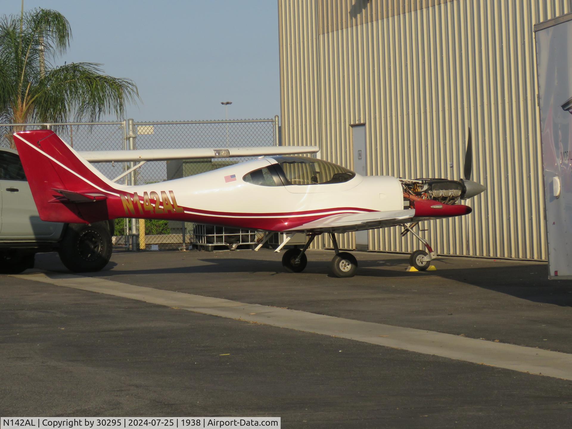 N142AL, 2011 Arion Lightning LS-1 C/N 137, Having work done