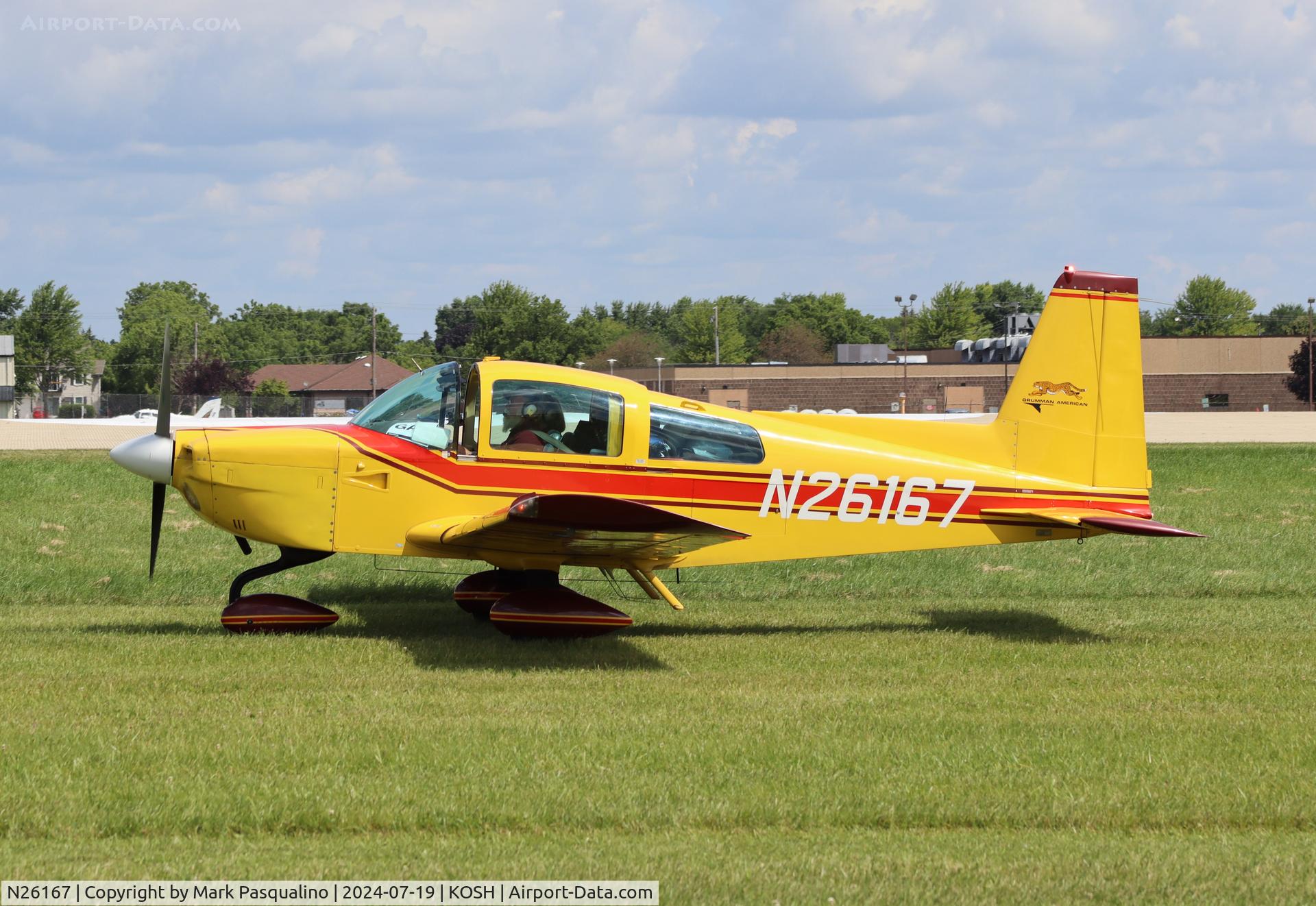 N26167, 1977 Grumman American AA-5A Cheetah C/N AA5A0461, Grumman American AA-5A