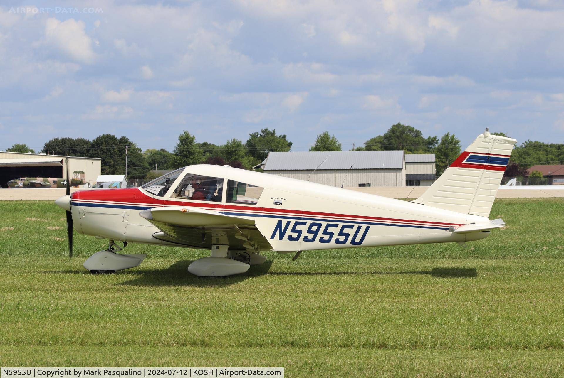 N5955U, 1970 Piper PA-28-140 Cherokee C/N 28-26777, Piper PA-28-140