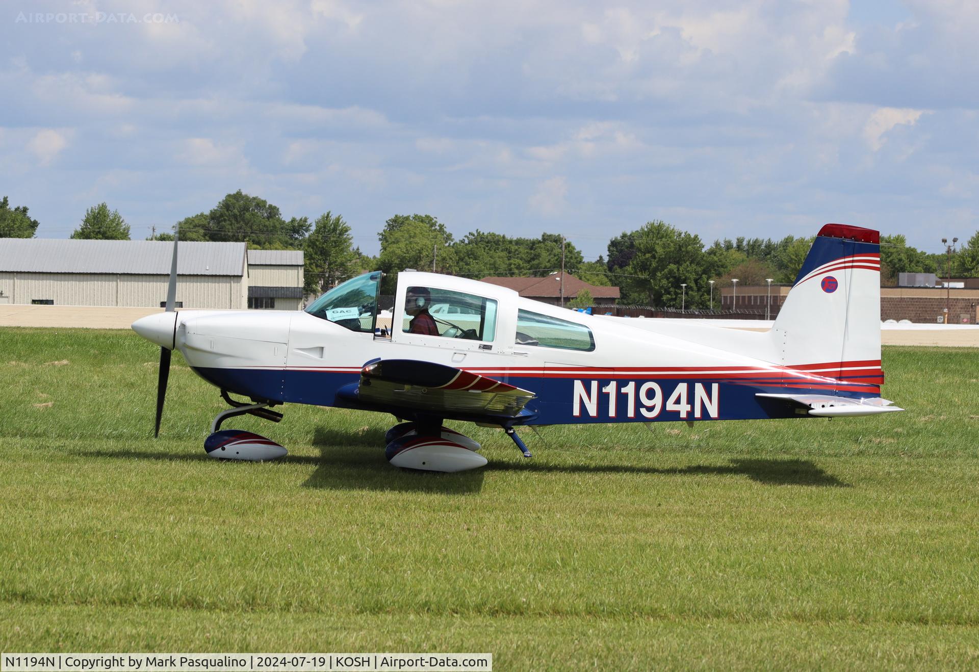 N1194N, 1991 American General AG-5B Tiger C/N 10081, American General AG-5B