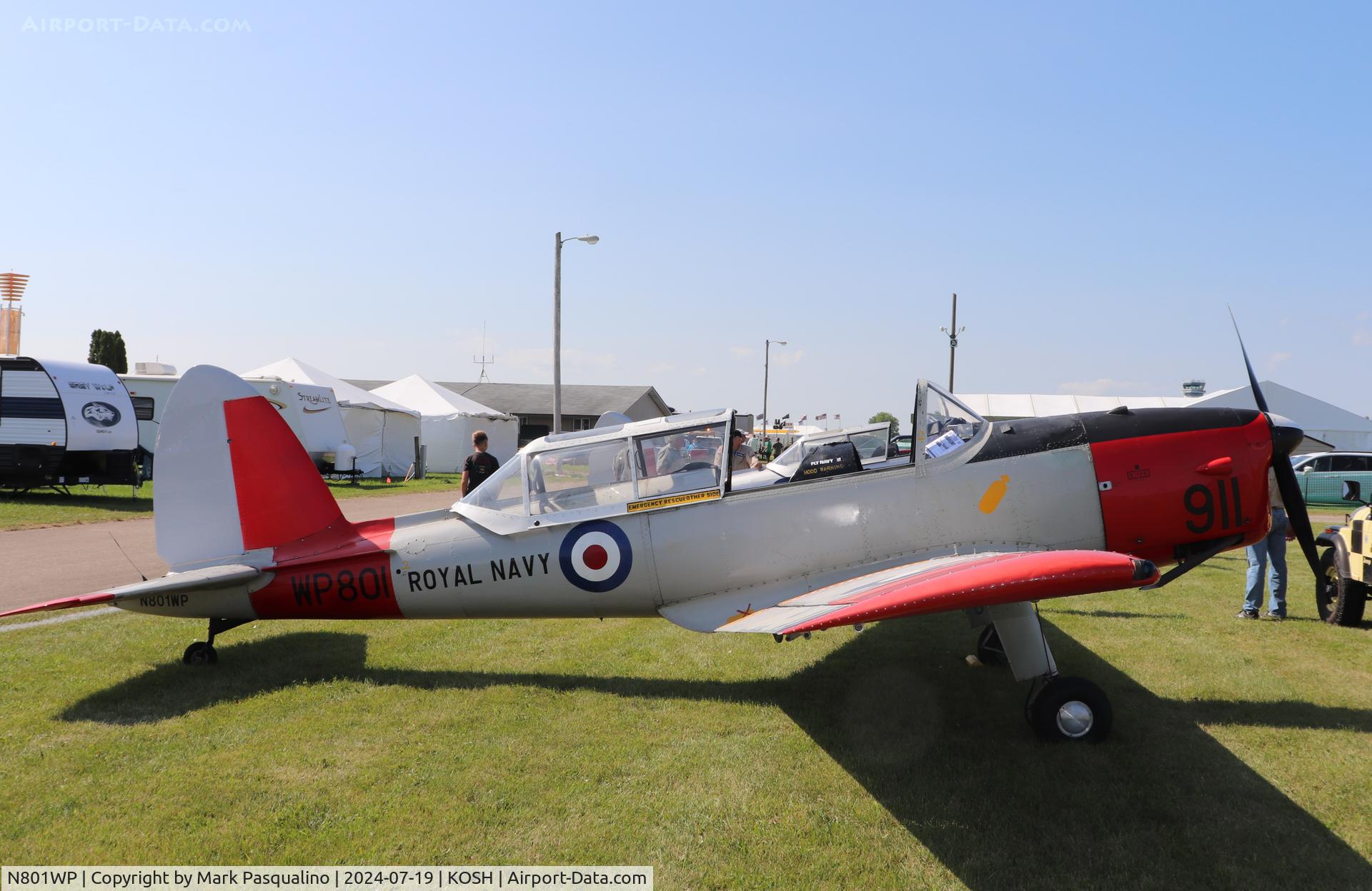 N801WP, 1952 De Havilland DHC-1 Chipmunk T.10 C/N C1/0693, DHC-1 Chipmunk T.10