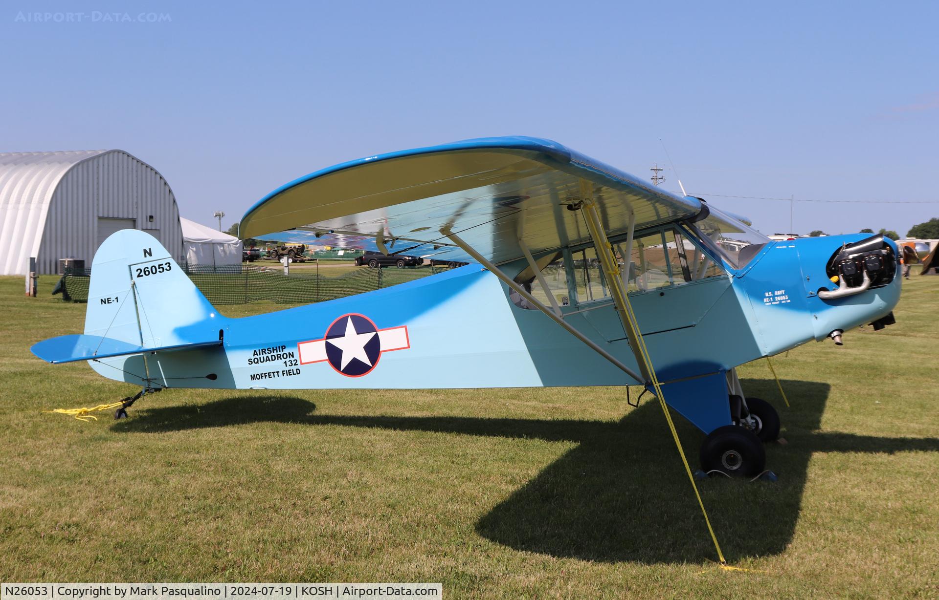 N26053, 1939 Piper J3F-65 C/N 3991, Piper J3F-65