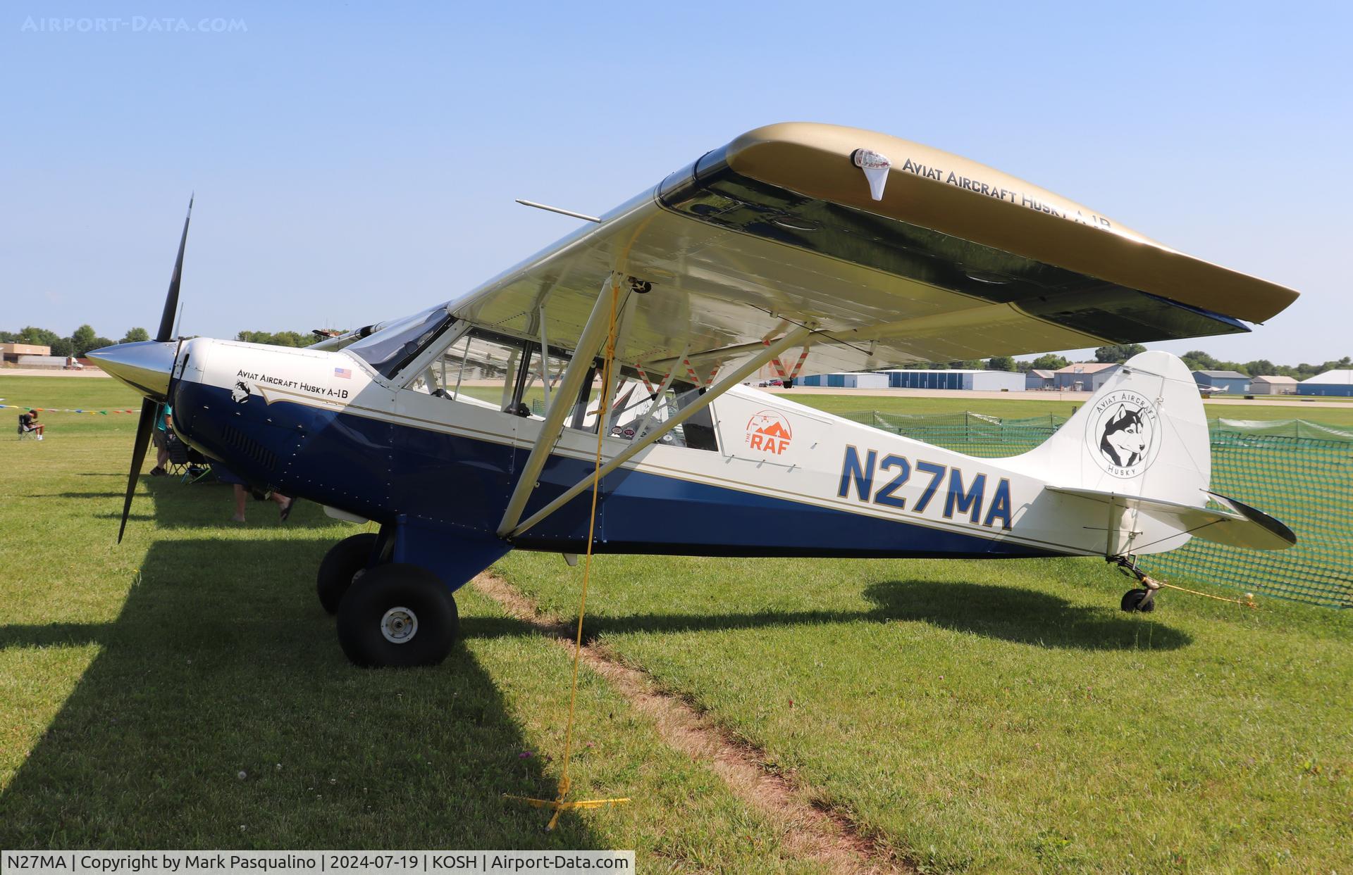 N27MA, 2007 Aviat A-1B Husky C/N 2397, Aviat A-1B