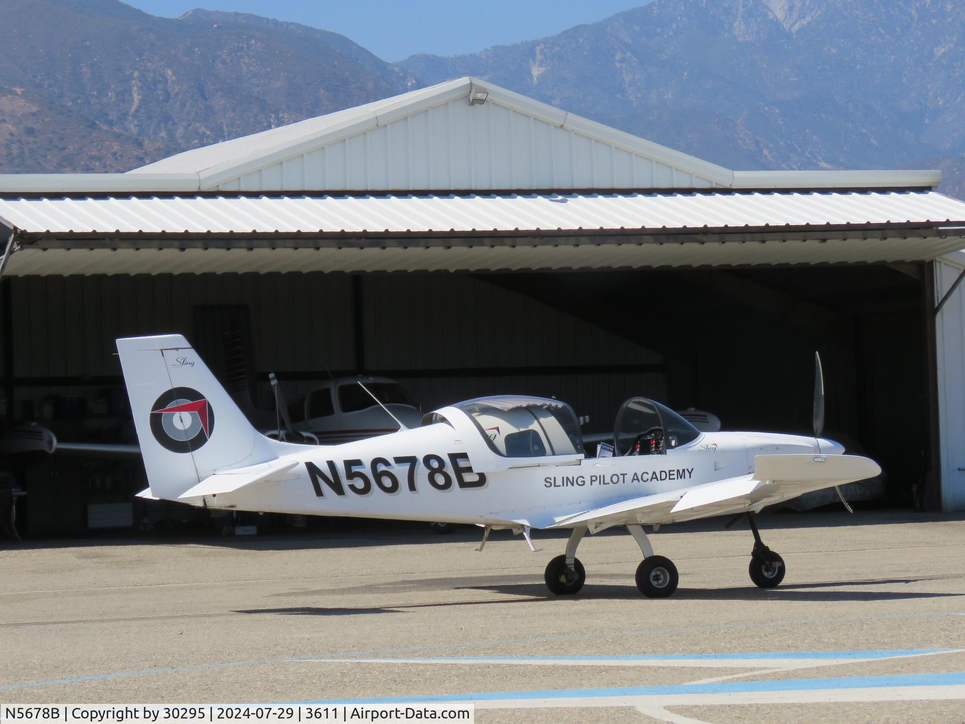 N5678B, 2022 The Airplane Factory Sling LSA C/N 333, Parked