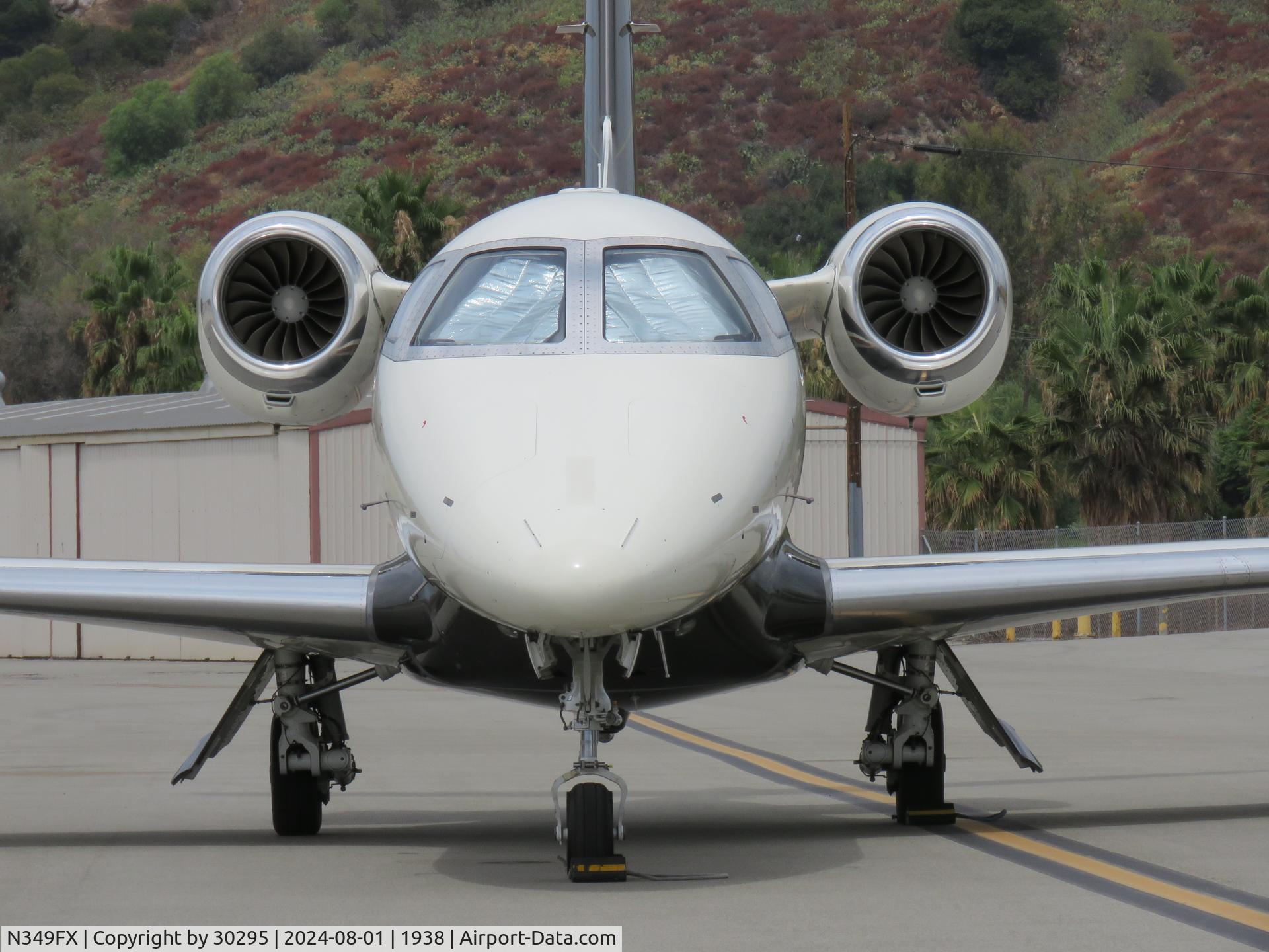 N349FX, 2012 Embraer EMB-505 Phenom 300 C/N 50500100, 2-X PWC PW535E