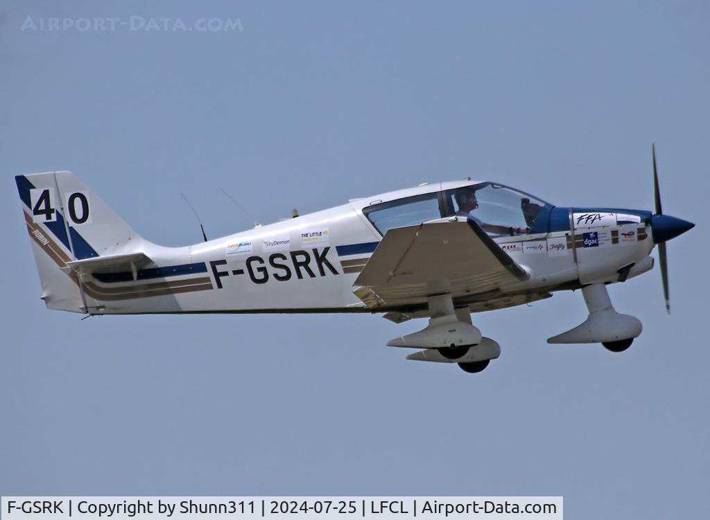 F-GSRK, Robin DR-400-120 Dauphin 2+2 C/N 2395, Participant of the French Young Pilot Tour 2024