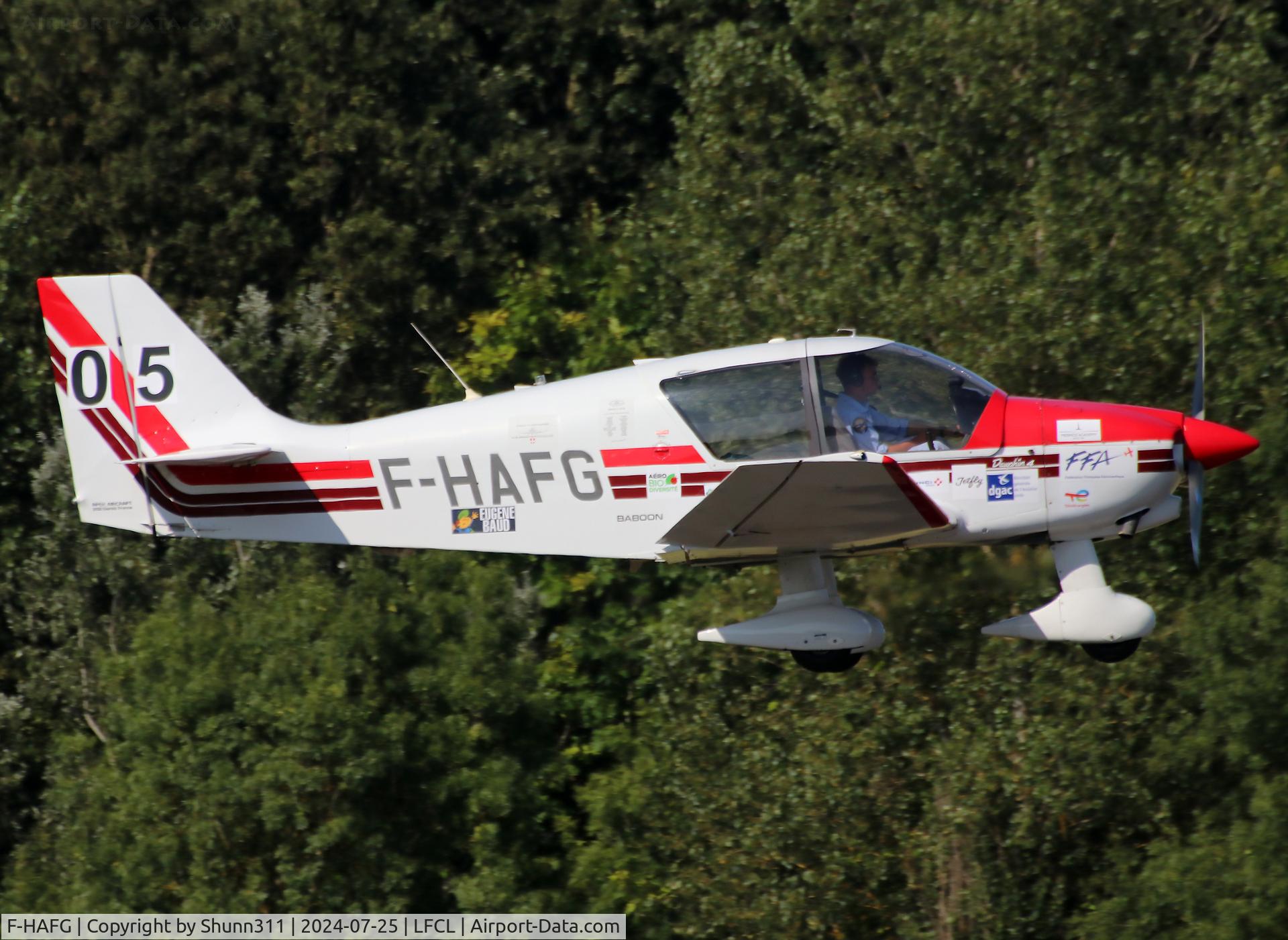 F-HAFG, Robin DR-400-140B Major C/N 2580, Participant of the French Young Pilot Tour 2024