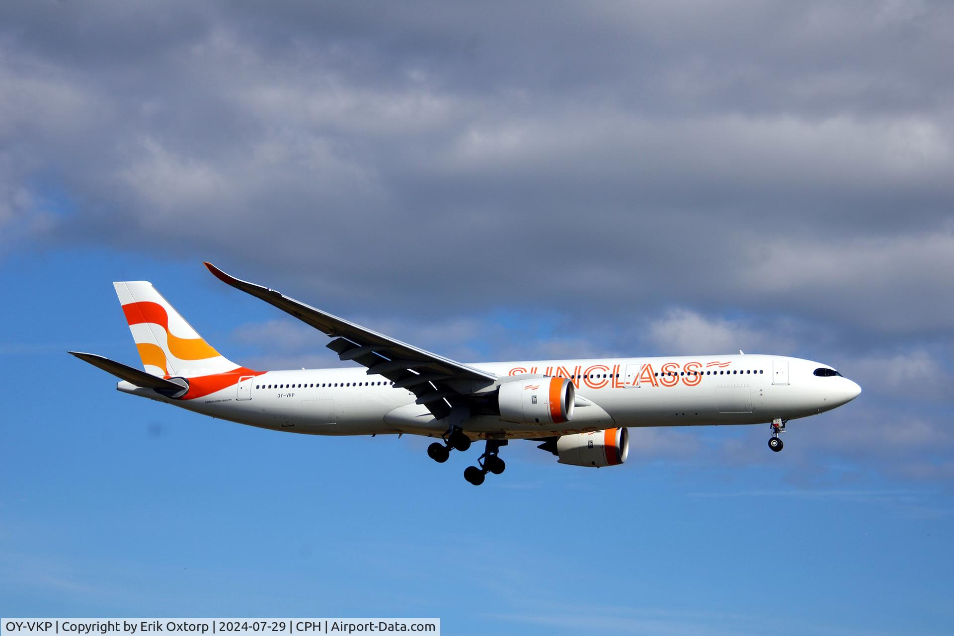 OY-VKP, 2023 Airbus A330-941 C/N 2050, OY-VKP landing rw 22L