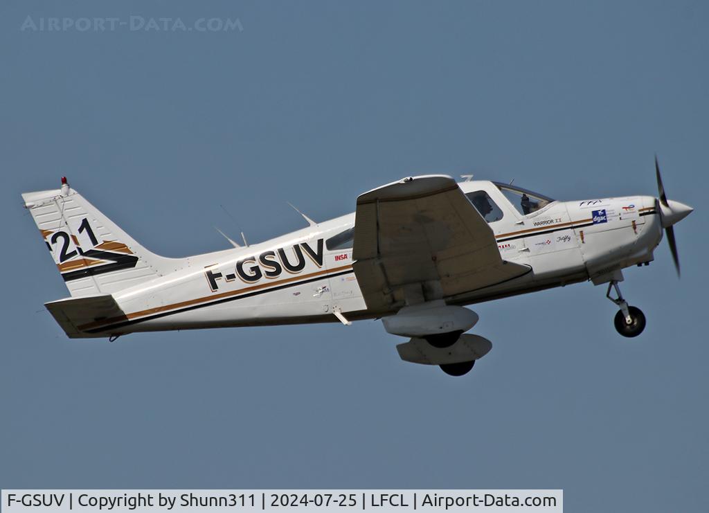 F-GSUV, Piper PA-28-161 C/N 28-8116128, Participant of the French Young Pilot Tour 2024