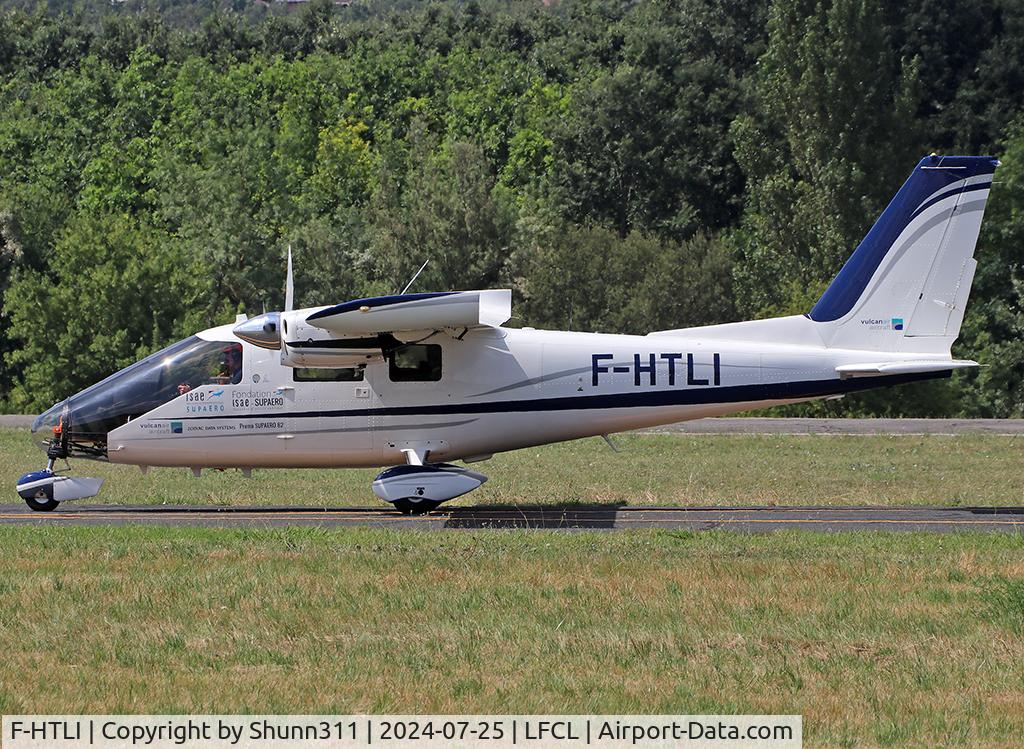 F-HTLI, Vulcanair P-68 Observer 2 C/N 473-37/OB2, Arriving from flight... Taxiing to his home base...