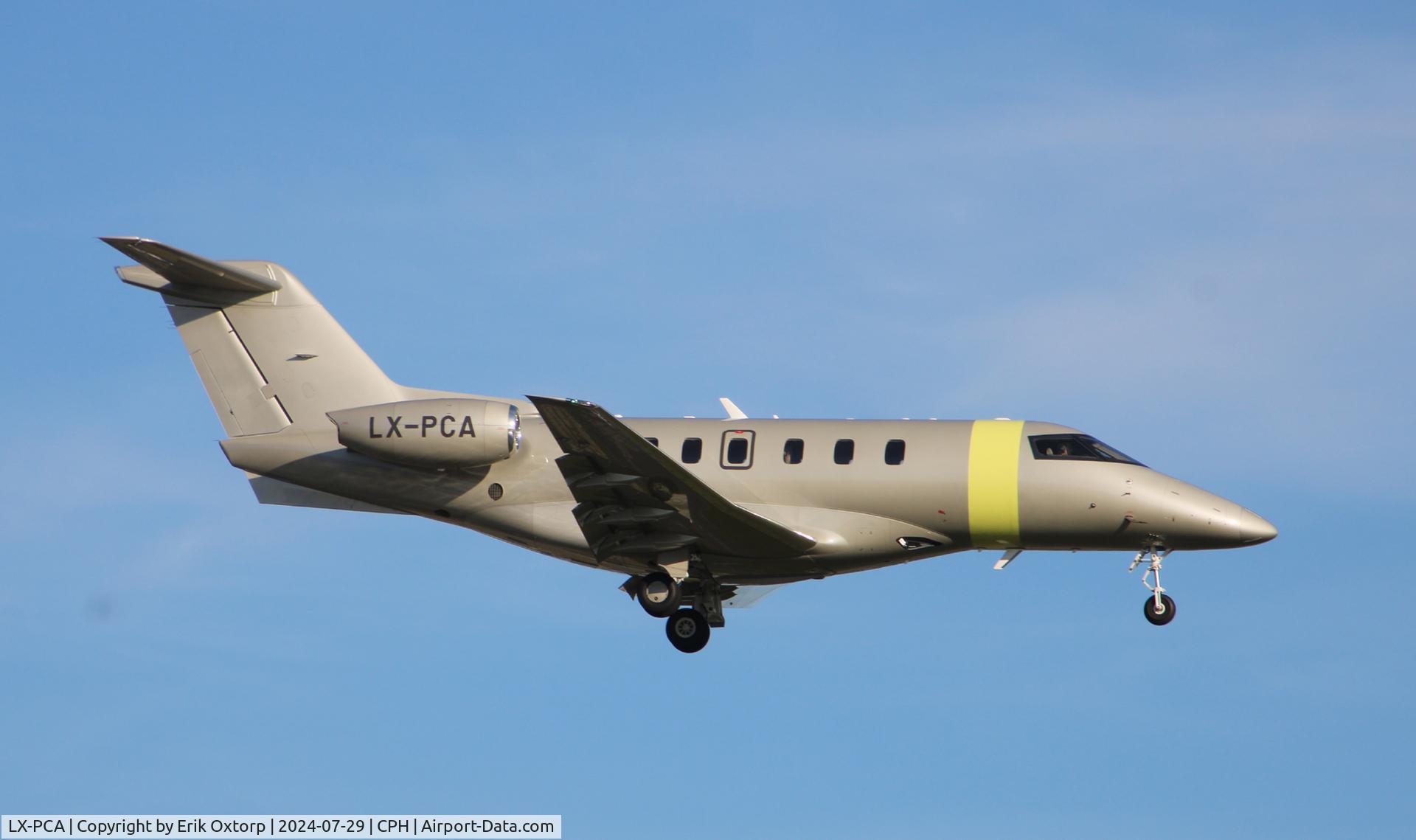 LX-PCA, 2018 Pilatus PC-24 C/N 111, LX-PCA landing rw 22L