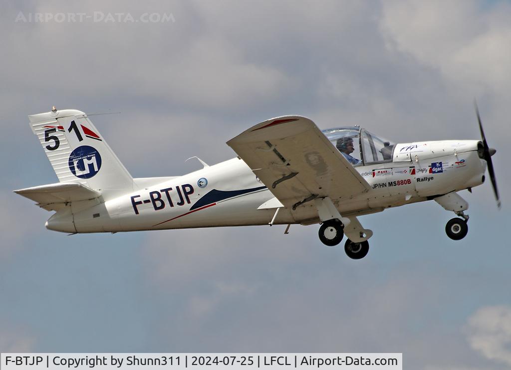 F-BTJP, Socata MS-880B Rallye Club C/N 1967, Participant of the French Young Pilot Tour 2024