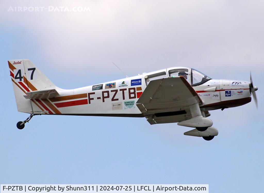 F-PZTB, Jodel DR-1050M C/N 744, Participant of the French Young Pilot Tour 2024