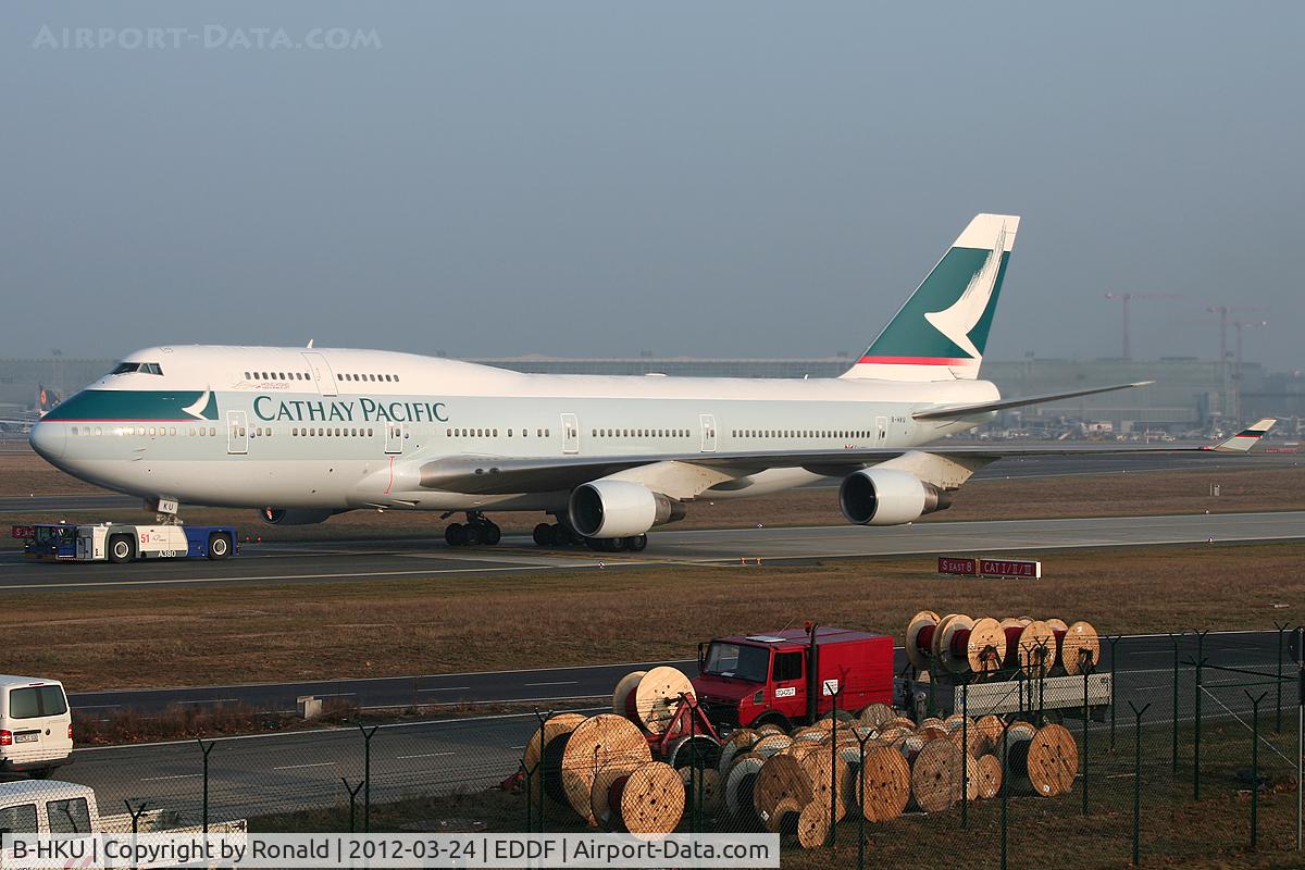 B-HKU, 1993 Boeing 747-412 C/N 27069, at fra