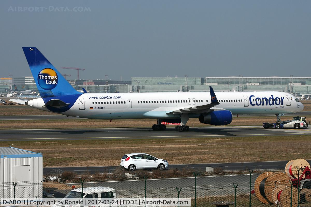 D-ABOH, 1999 Boeing 757-330 C/N 30030, at fra