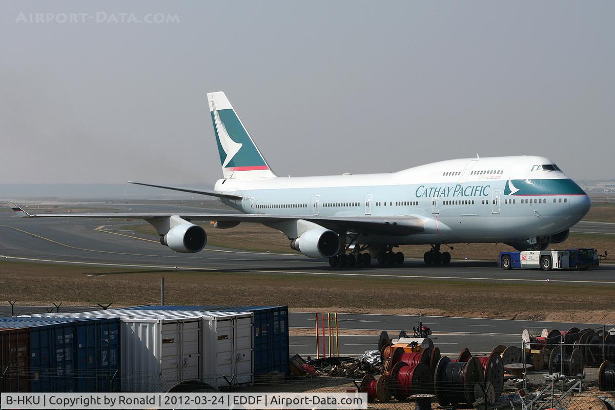 B-HKU, 1993 Boeing 747-412 C/N 27069, at fra