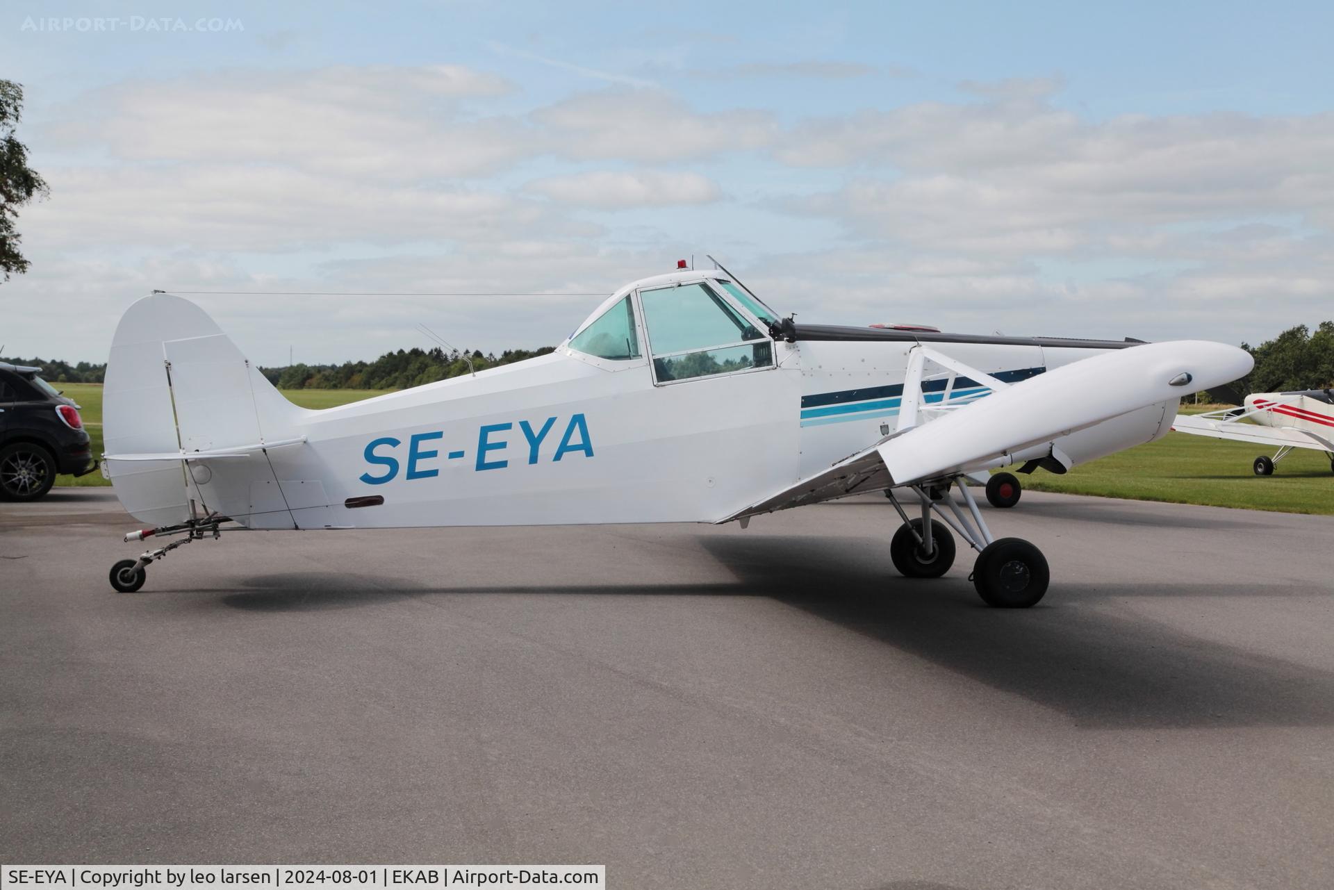 SE-EYA, 1966 Piper Piper PA-25 Pawnee C/N 25-3676, Arnborg 1.8.2024