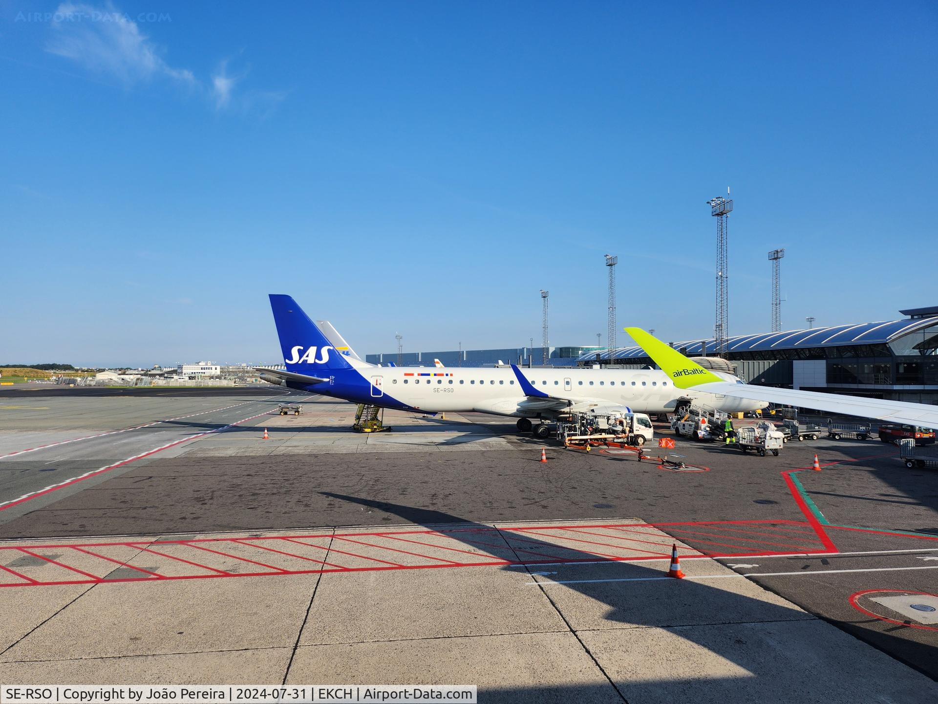 SE-RSO, 2008 Embraer 195LR (ERJ-190-200LR) C/N 19000168, SAS E195LR at CPH