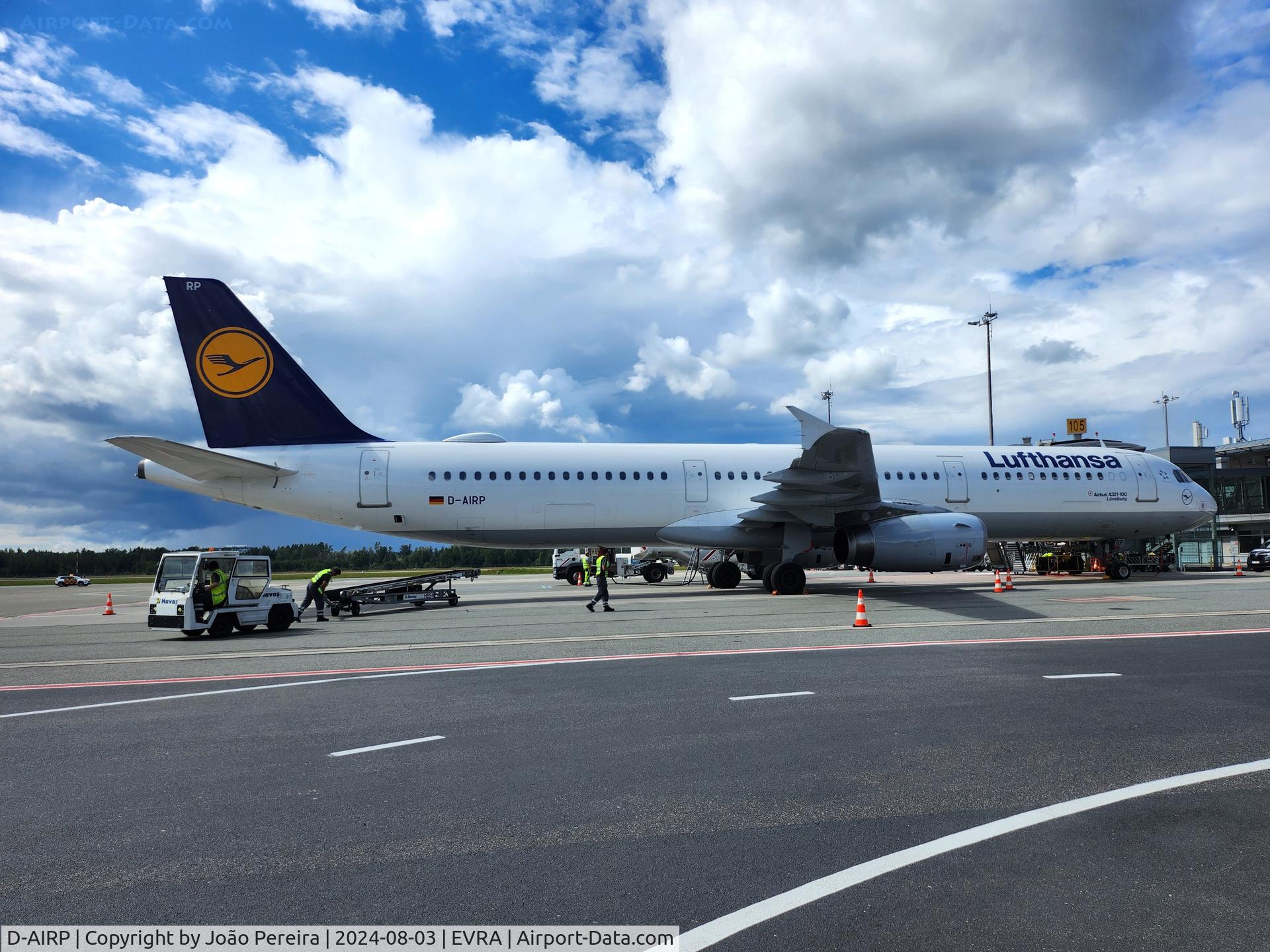 D-AIRP, 1995 Airbus A321-131 C/N 0564, Lufthansa A321 at RIX