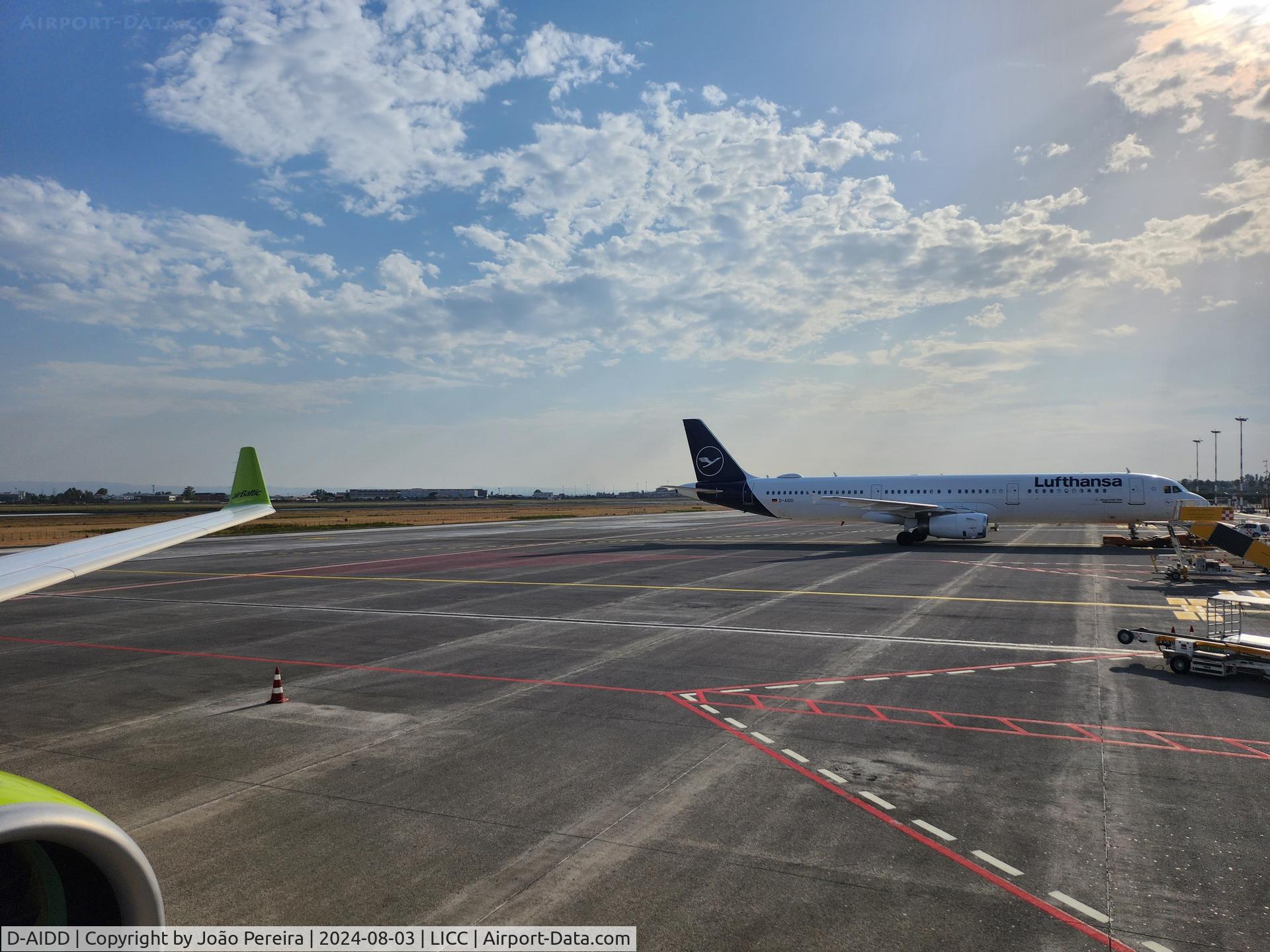 D-AIDD, 2010 Airbus A321-231 C/N 4585, Lufthansa A321 at CTA