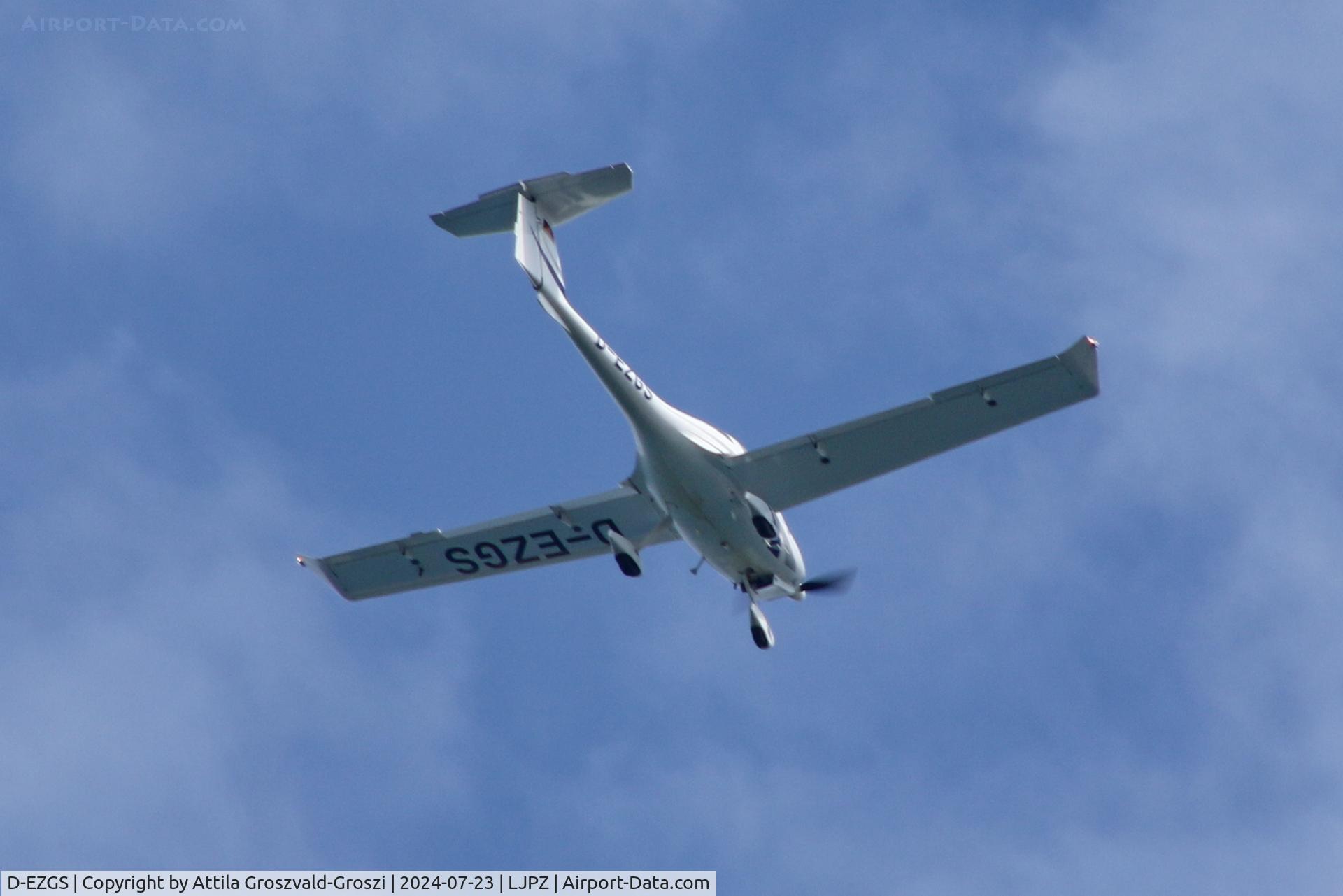 D-EZGS, 2012 Diamond DV-20 Katana C/N 20217, LJPZ - Portorož Airport, Slovenia