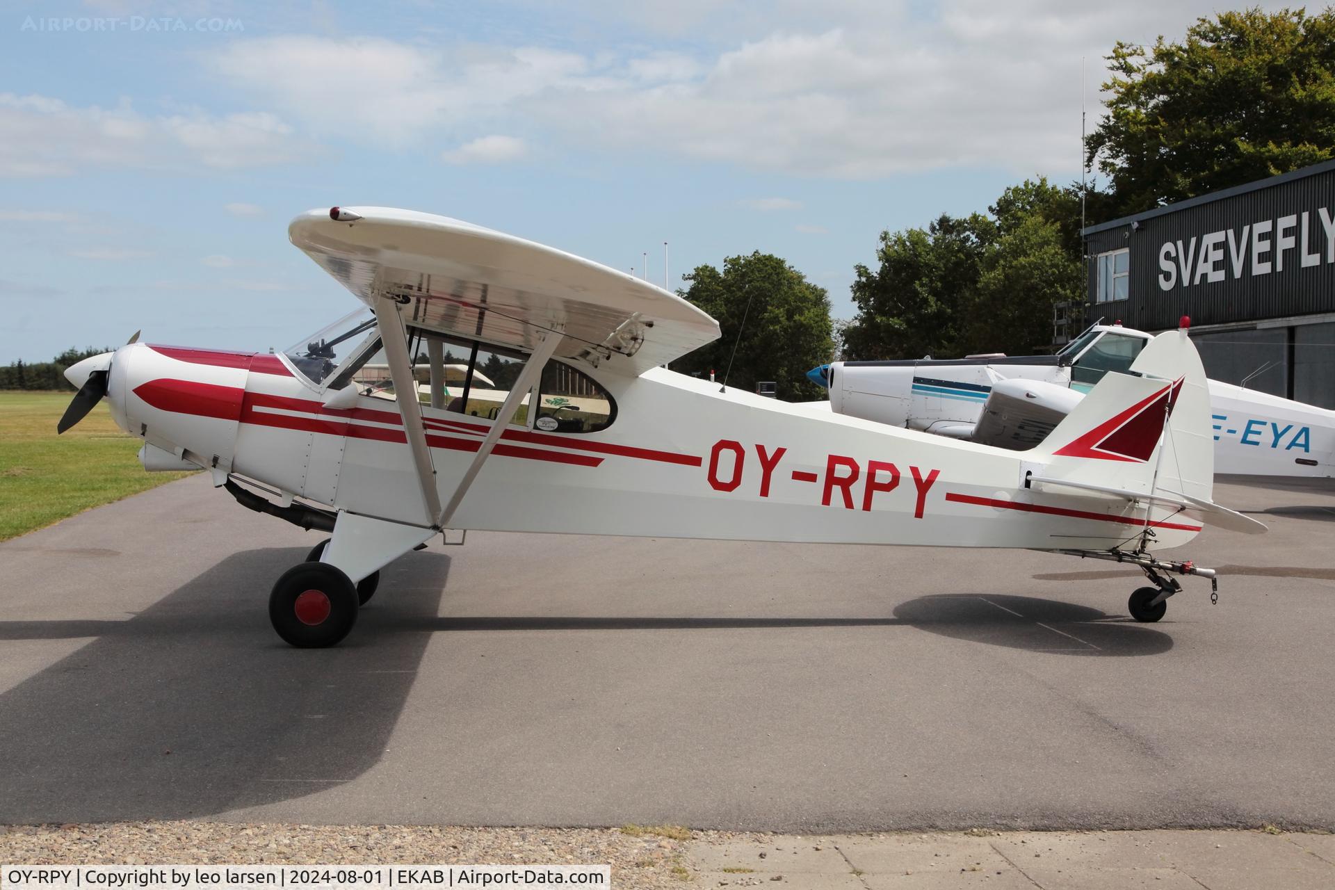 OY-RPY, 1963 Piper PA-18-150 Super Cub C/N 18-8092, Arnborg Denmark 1.8.2024