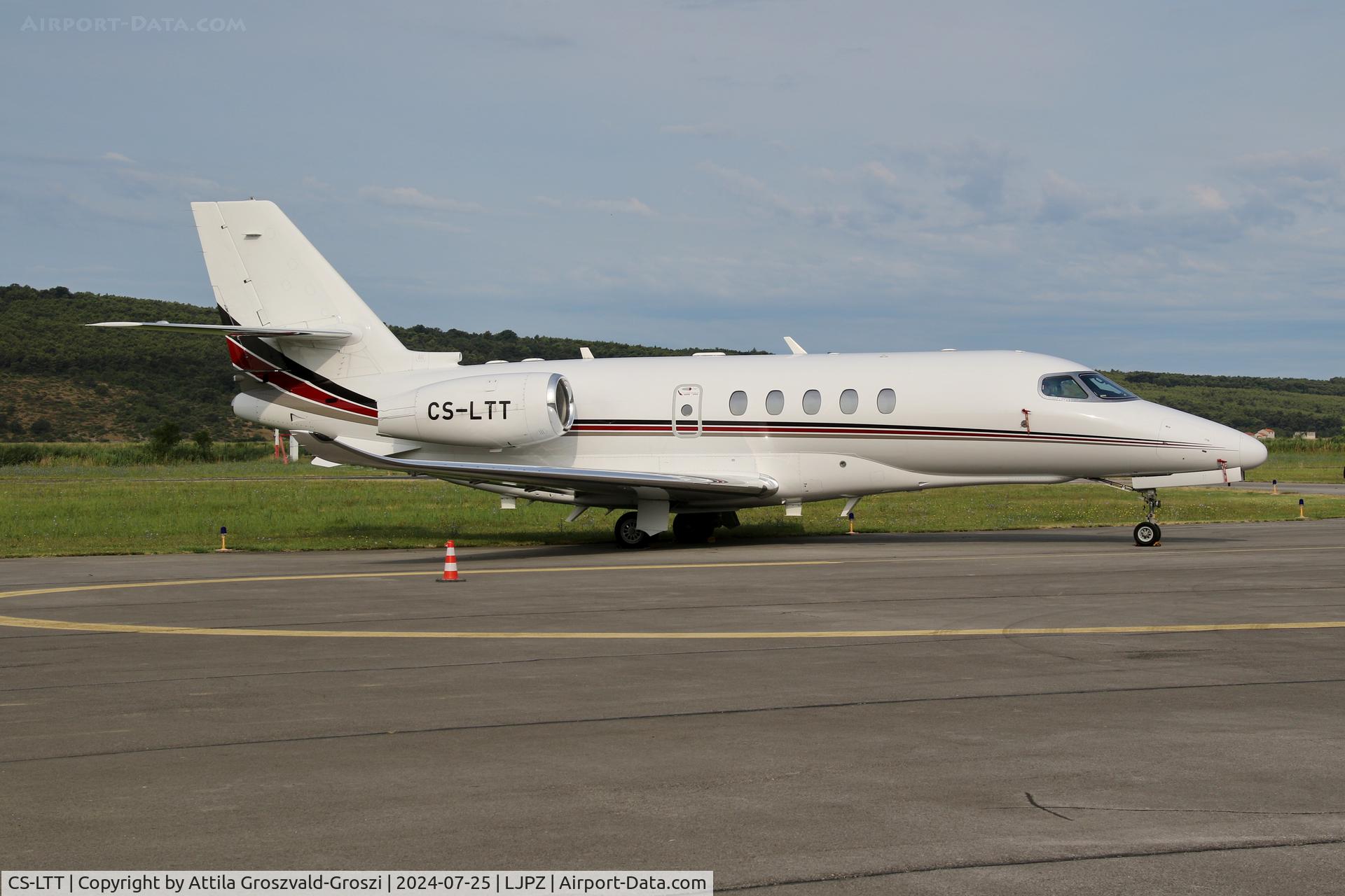CS-LTT, 2015 Cessna 680A Citation Latitude C/N 680A-0302, LJPZ - Portorož Airport, Slovenia