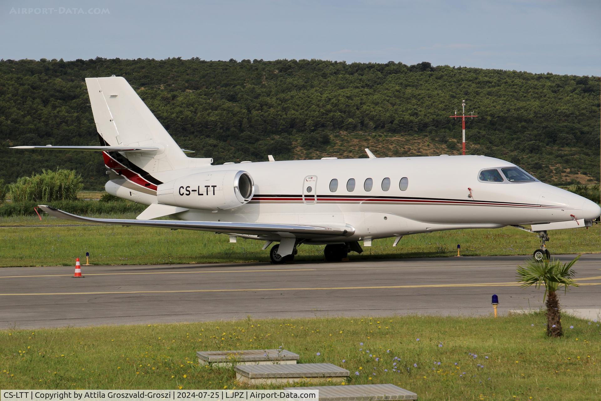 CS-LTT, 2015 Cessna 680A Citation Latitude C/N 680A-0302, LJPZ - Portorož Airport, Slovenia