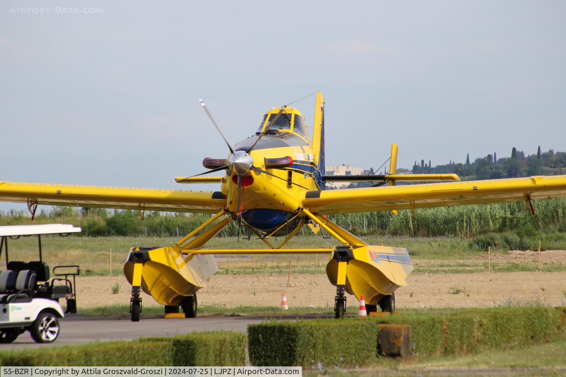 S5-BZR, 2022 Air Tractor AT-802F Fire Boss C/N 802-0990, LJPZ - Portorož Airport, Slovenia