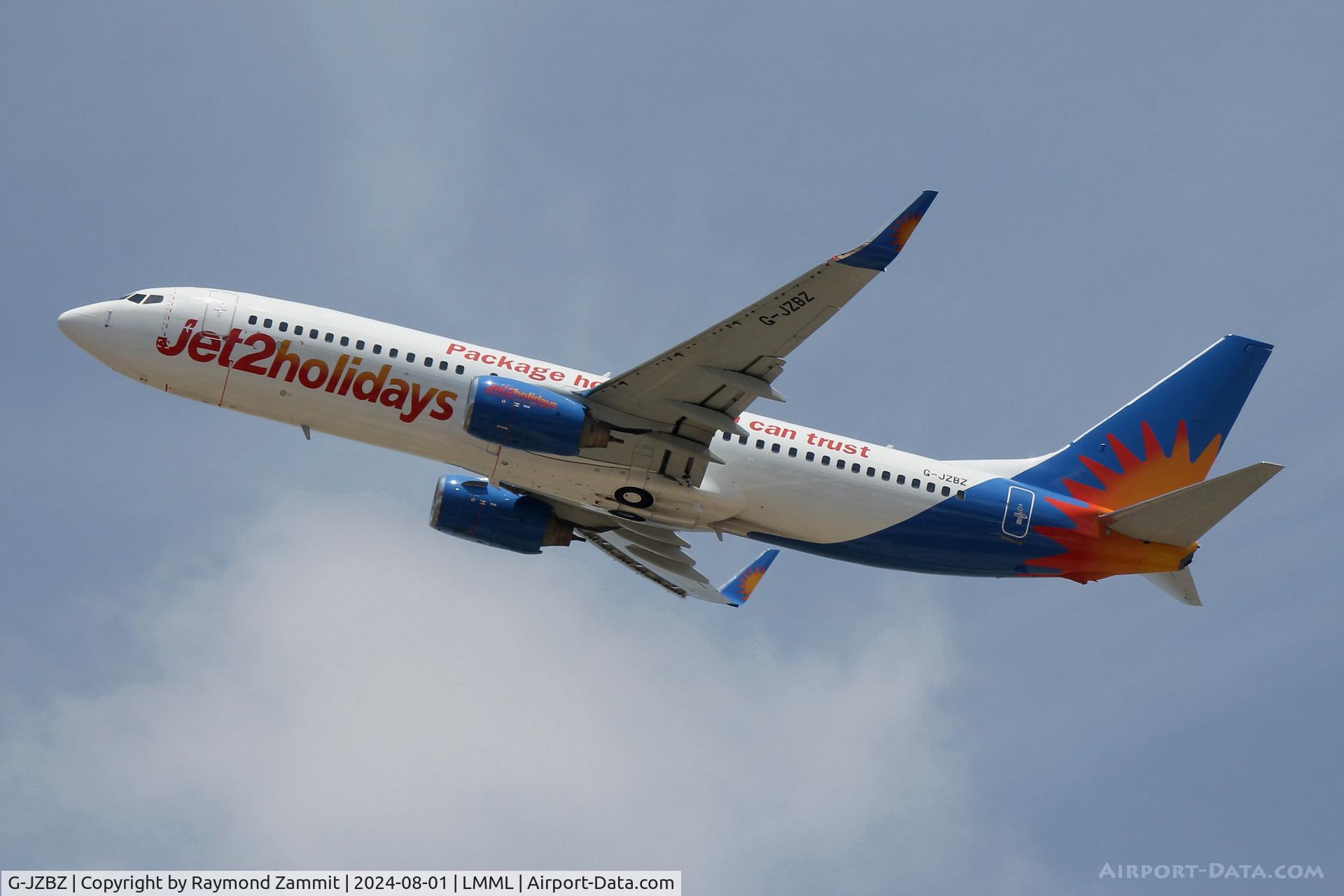 G-JZBZ, Boeing 737-86J(WL) C/N 37752, B737-800 G-JZBZ Jet2Com