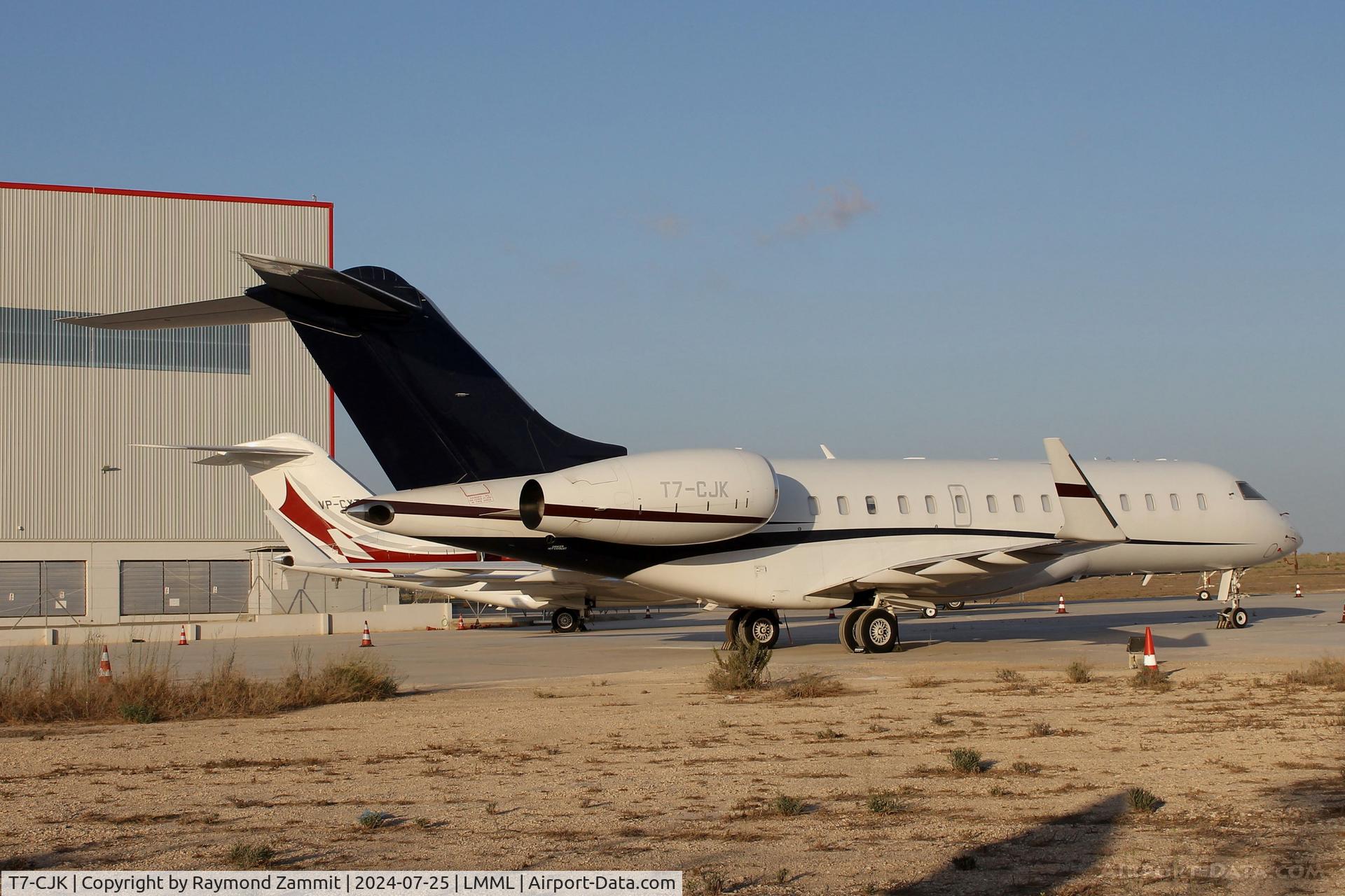 T7-CJK, 2014 Bombardier BD-700-1A10 Global Express C/N 9611, Bombardier BD-700 1A10 Global Express T7-CJK TAG Aviation San Marino