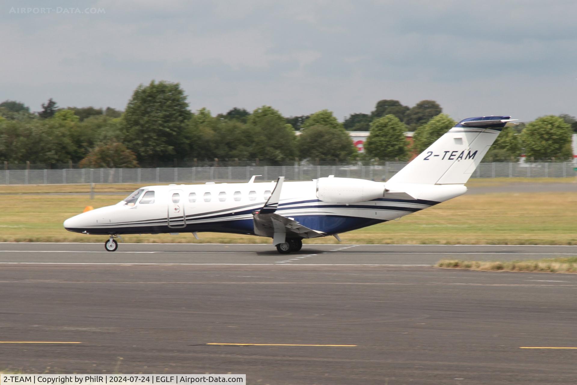 2-TEAM, 2018 Cessna 525B CitationJet CJ3+ C/N 525B-0537, 2-TEAM 2017 Cessna 525B CitationJet CJ3 FIA Farnborough 24.07.24