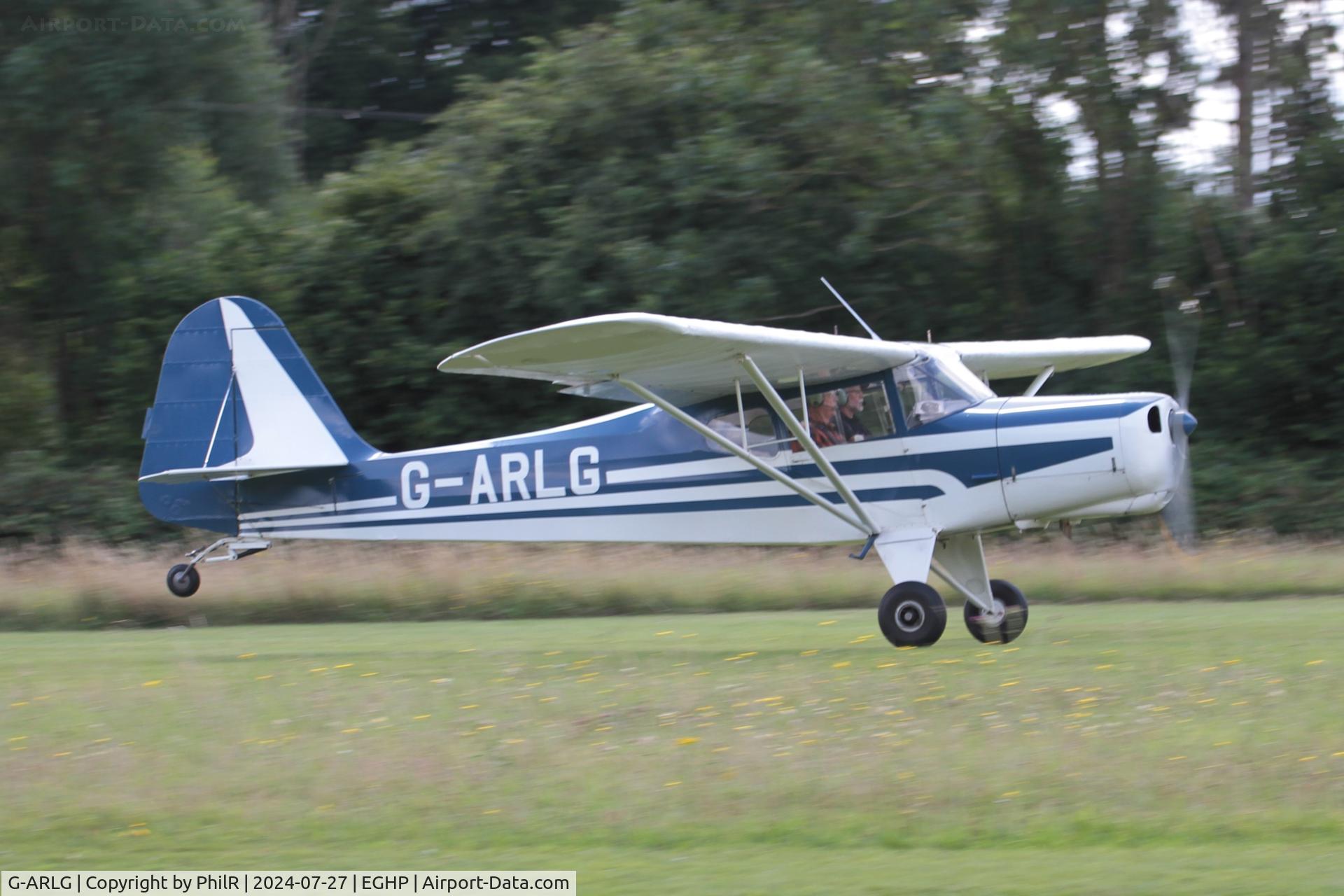G-ARLG, 1961 Auster D4-108 C/N 3606, G-ARLG 1961 Auster D4-108 Popham Bristell SportCruiser Fly In 27.07.24 (3)
