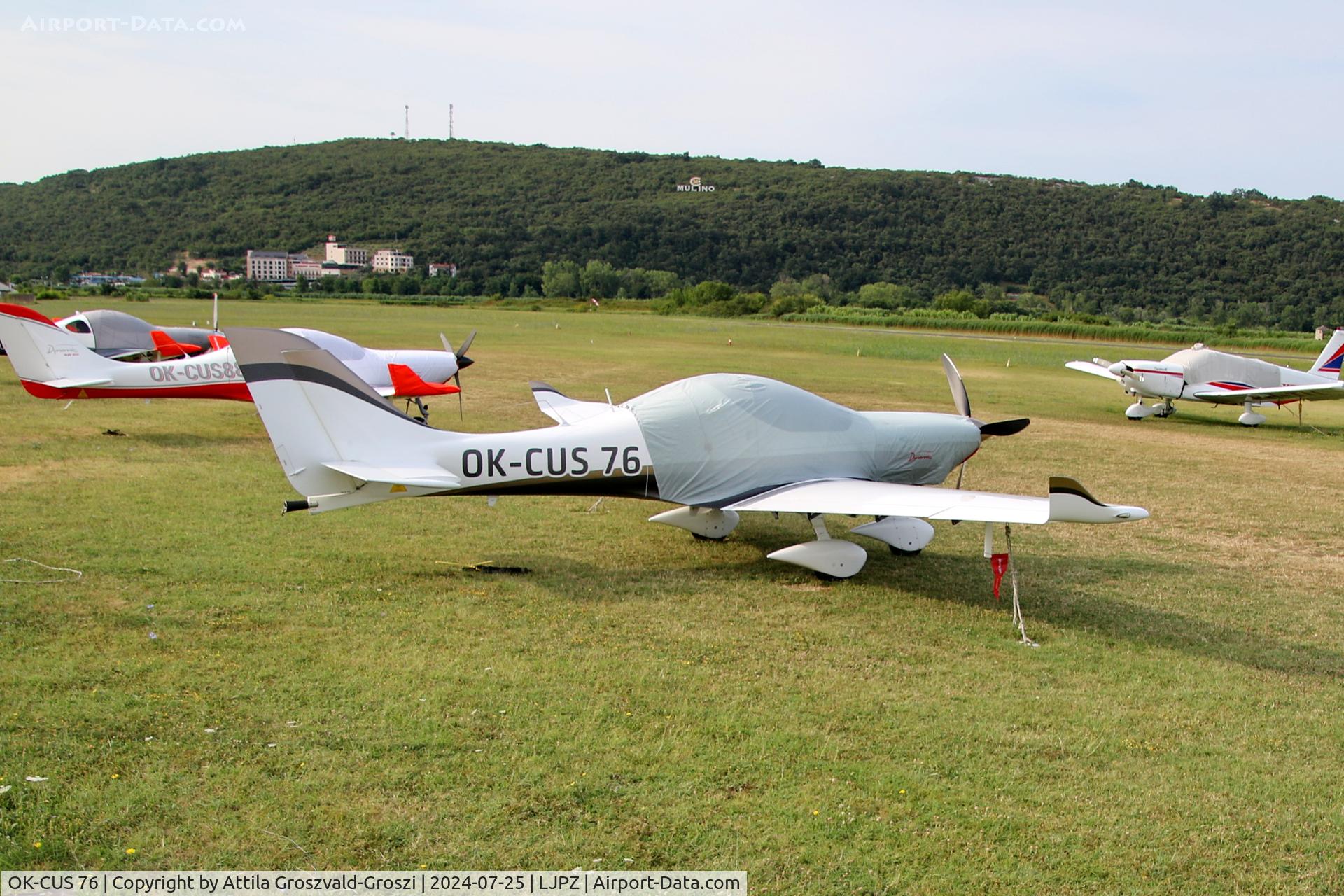 OK-CUS 76, Aerospool WT-9 Dynamic C/N DY-815, LJPZ - Portorož Airport, Slovenia