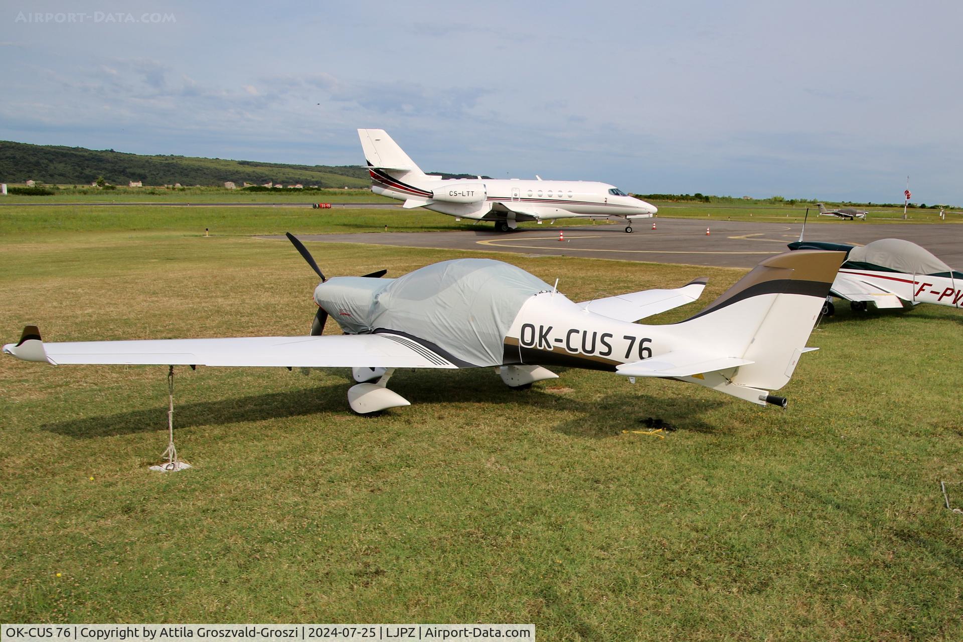 OK-CUS 76, Aerospool WT-9 Dynamic C/N DY-815, LJPZ - Portorož Airport, Slovenia
