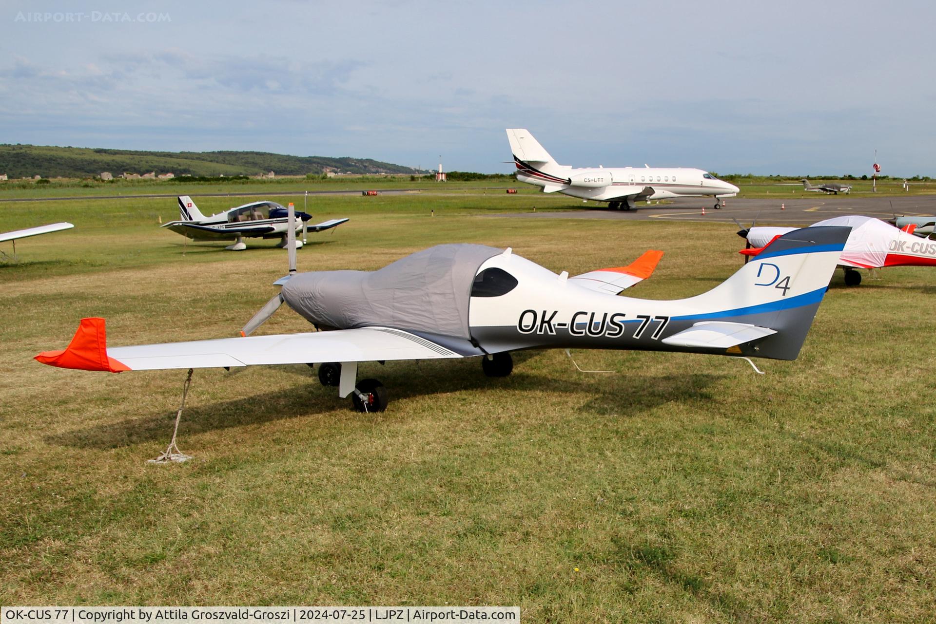 OK-CUS 77, Aerospool WT-9 Dynamic D4 C/N OK-105, LJPZ - Portorož Airport, Slovenia