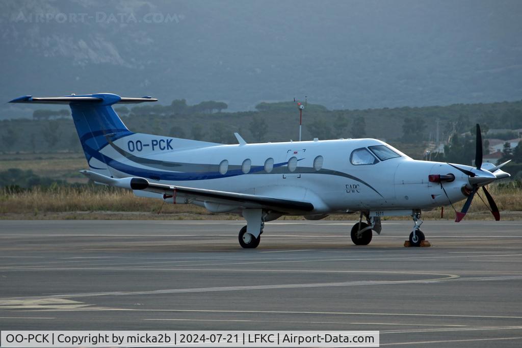 OO-PCK, 2016 Pilatus PC-12/47E C/N 1611, Parked