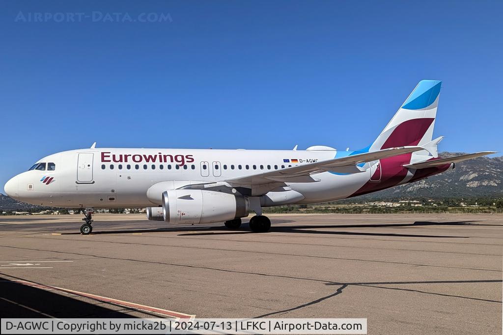 D-AGWC, 2006 Airbus A319-132 C/N 2976, Parked