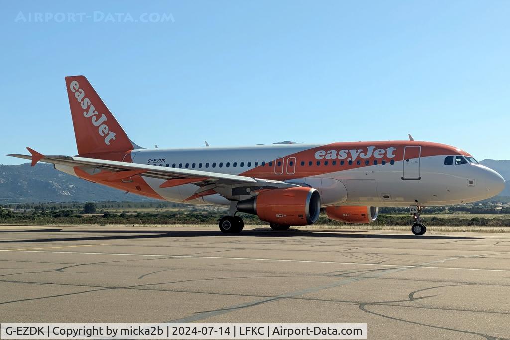G-EZDK, 2008 Airbus A319-111 C/N 3555, Taxiing