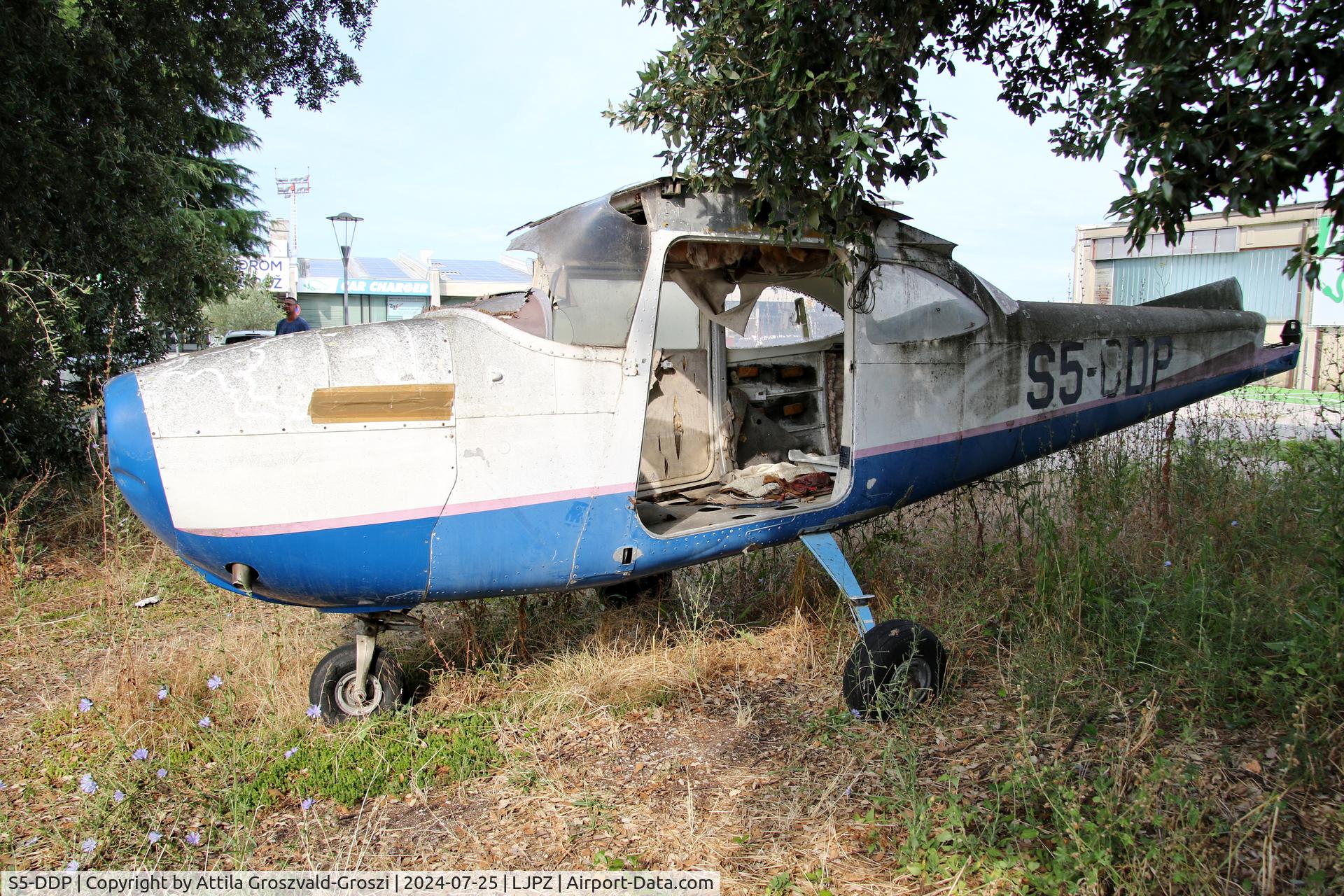 S5-DDP, 1964 Reims F172E Skyhawk C/N 0042, LJPZ - Portorož Airport, Slovenia
