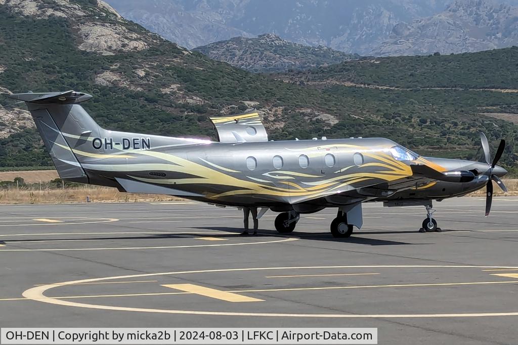 OH-DEN, 2016 Pilatus PC-12/47E C/N 1672, Parked