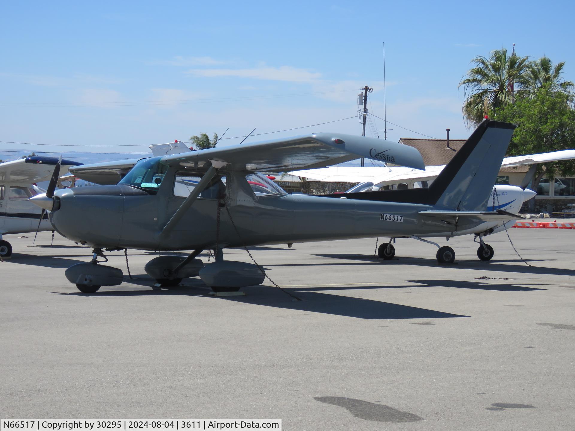 N66517, 1974 Cessna 150M C/N 15076095, Parked