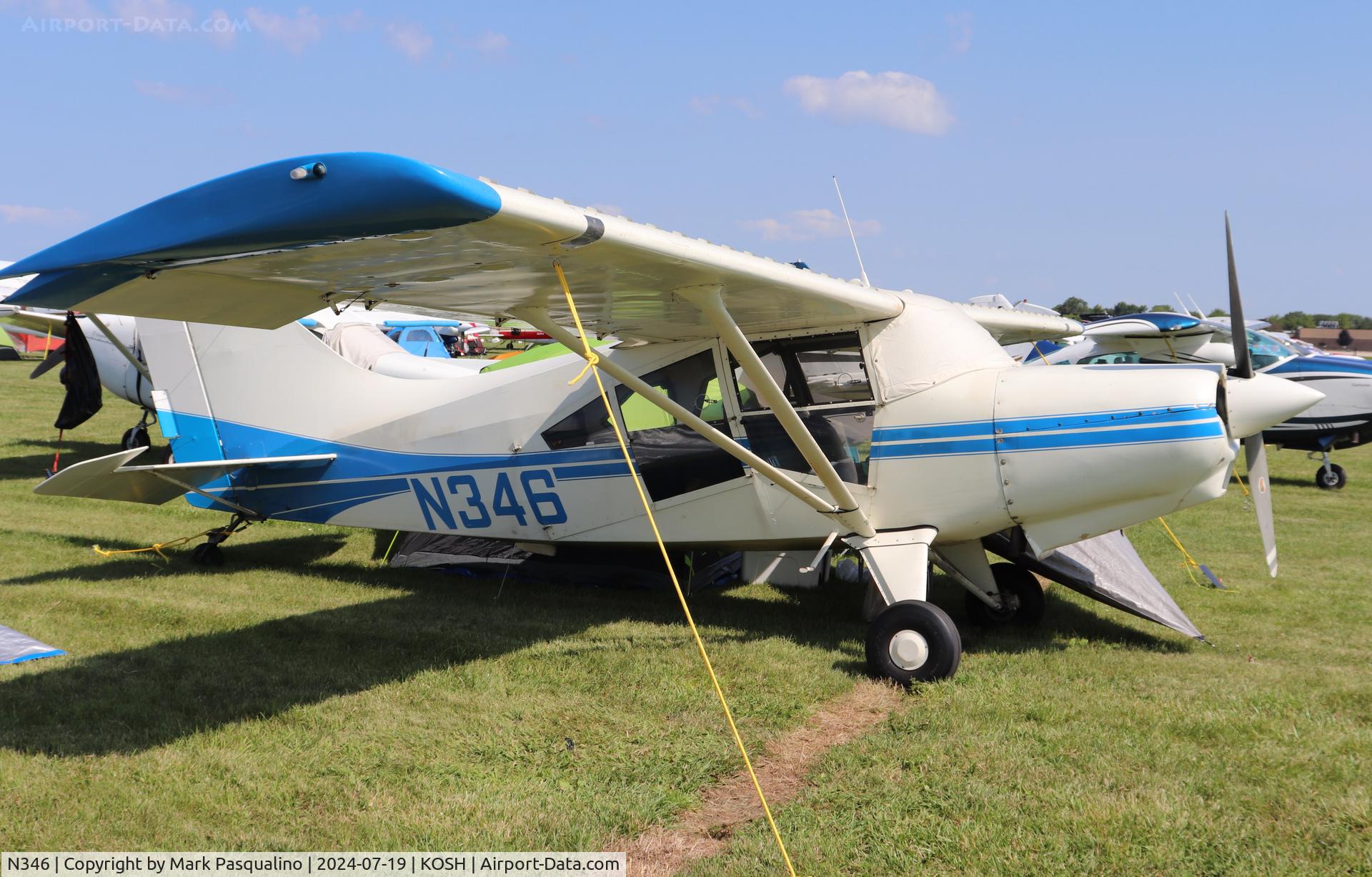 N346, 1987 Maule MX-7-235 Star Rocket C/N 10056C, Maule MX-7-235