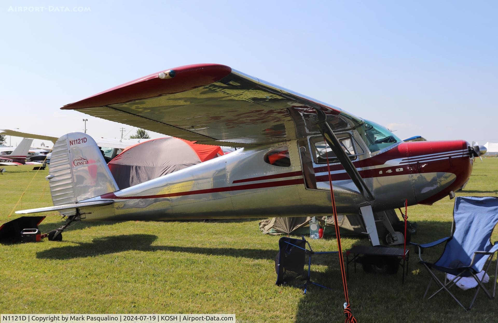 N1121D, 1950 Cessna 140A C/N 15685, Cessna 140A