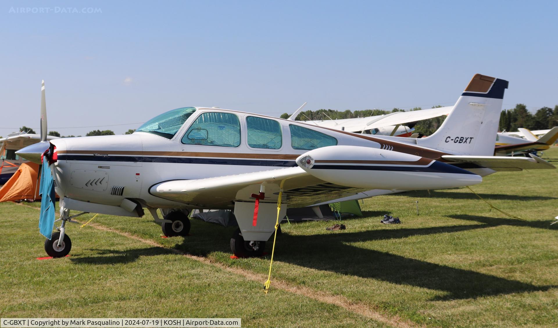 C-GBXT, 1980 Beech F33A Bonanza C/N CE-915, Beech F33A