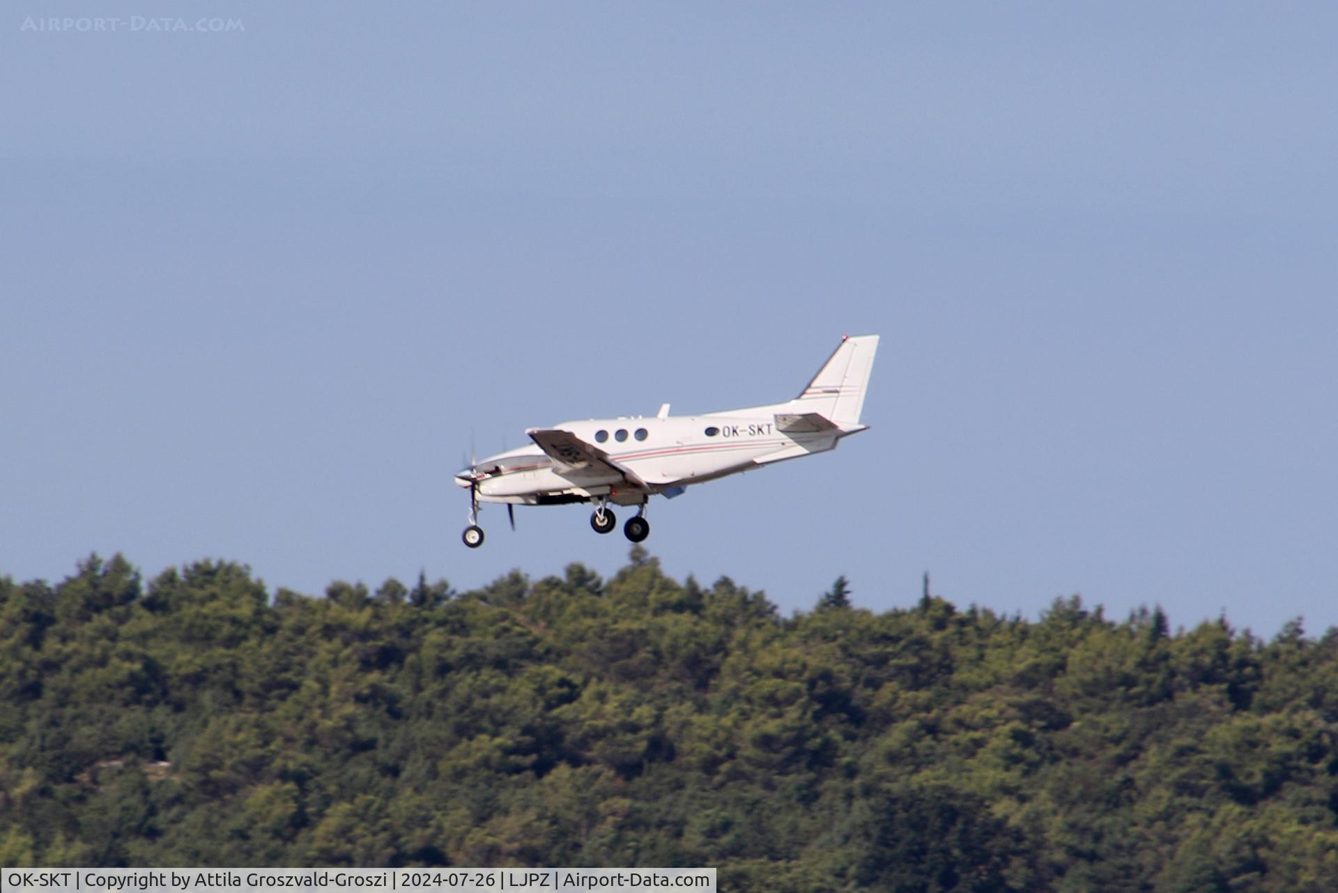 OK-SKT, 2008 Hawker Beechcraft C90GTi King Air King Air C/N LJ-1900, LJPZ - Portorož Airport, Slovenia
